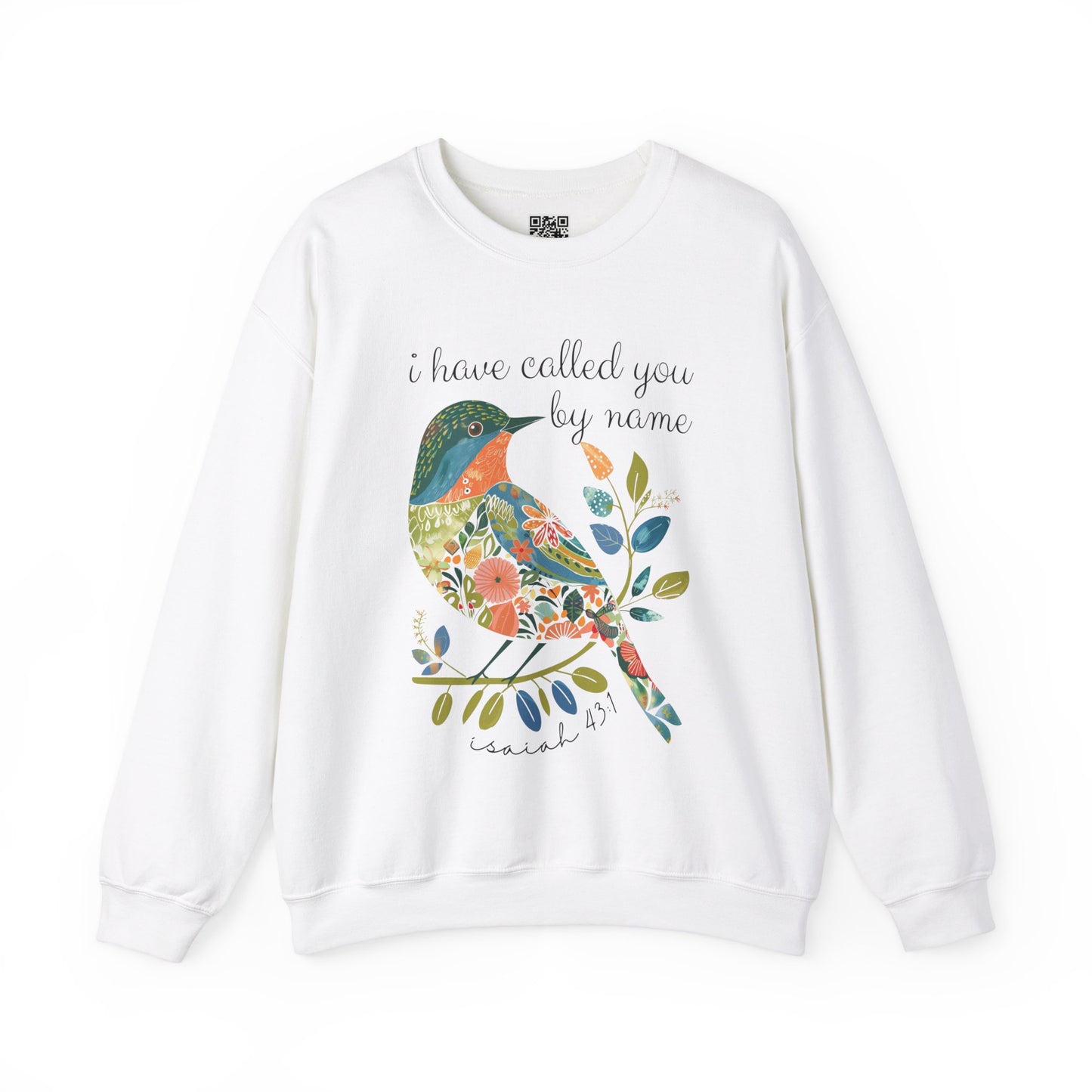 I Have Called You by Name Unisex Heavy Blend Crewneck Sweatshirt, Christian Merch, Christian Streetwear, Ministry Shirt, Faith Based Shirt, Jesus Apparel