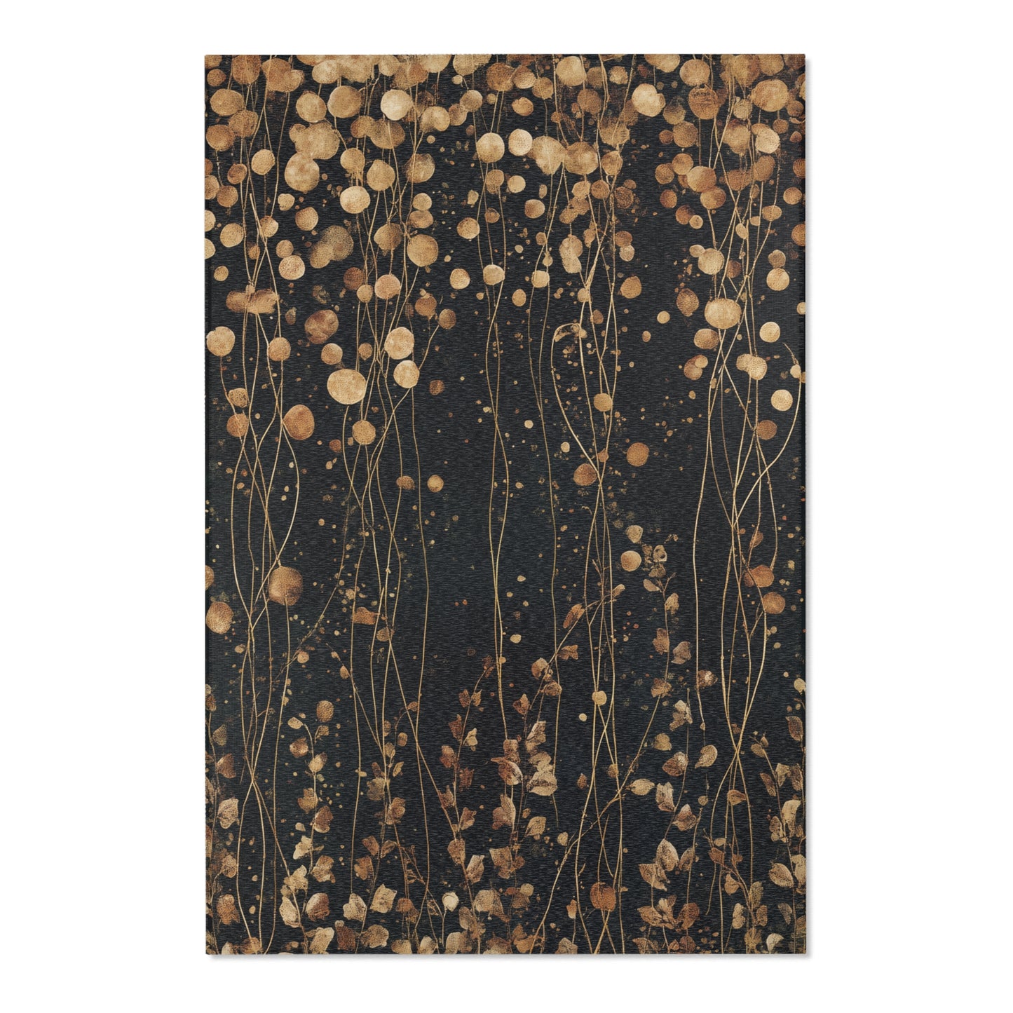 Gustav Klimt Area Rug, Low Pile, Funky, Colorful, & Unique Area Rugs, Custom Print Rug or Bathmat, 3 Sizes - 24x36 in, 36x60 in, 48x72 in