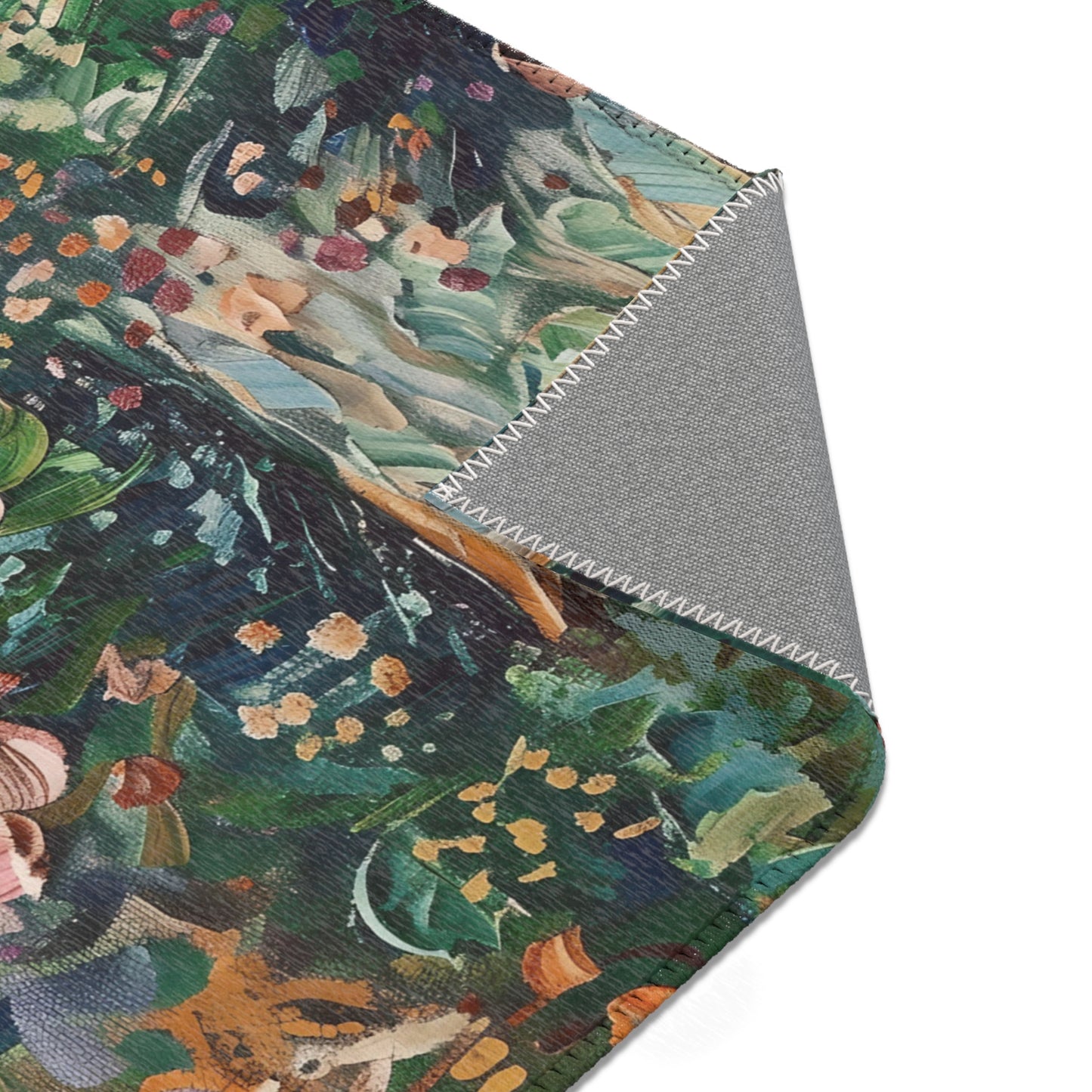 Van Gogh Inspired Area Rug, Funky, Colorful, & Unique Area Rugs, Custom Print Rug or Bathmat, 3 Sizes - 24x36 in, 36x60 in and 48x72 in