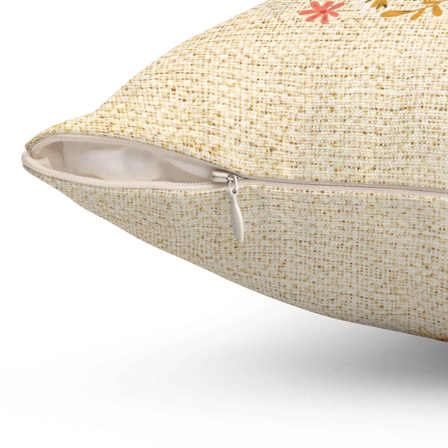 Jesus Loves You Throw Pillow, Spun Polyester Square, Christian Home Décor Items and Gifts, Religious Pillows, Gift for Christian Family and Friends