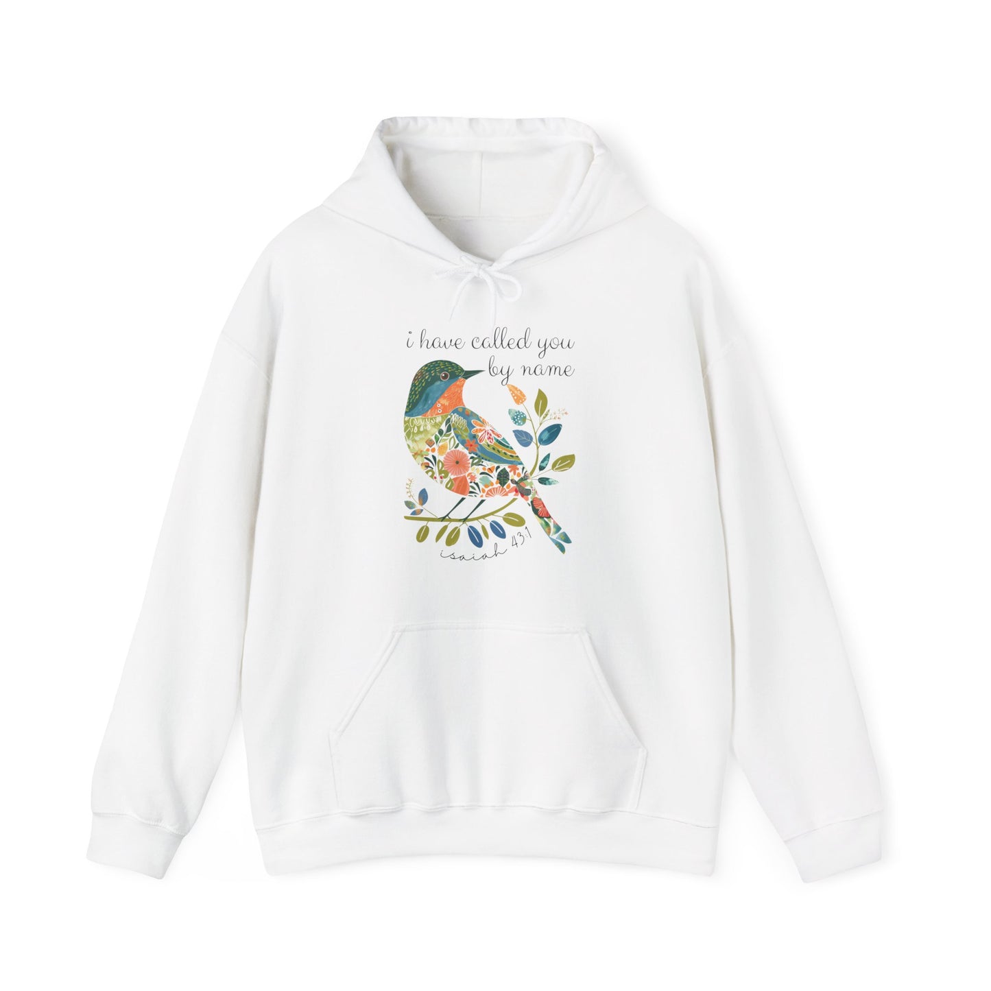 I Have Called you by Name Unisex Heavy Blend™ Hooded Sweatshirt, Christian Merch, Christian Streetwear, Ministry Shirt, Faith Based Shirt, Praise Hoodie