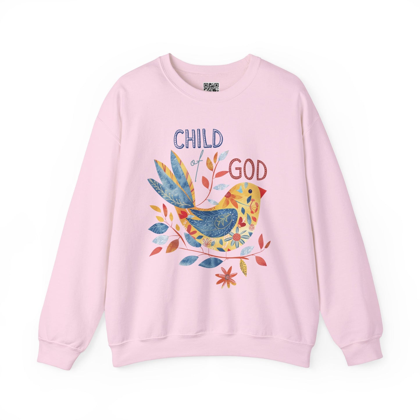 Child of God Unisex Heavy Blend Crewneck Sweatshirt, Christian Merch, Christian Streetwear, Ministry Shirt, Faith Based Shirt, Jesus Apparel