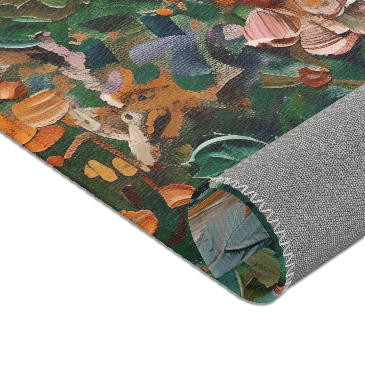 Van Gogh Inspired Area Rug, Funky, Colorful, & Unique Area Rugs, Custom Print Rug or Bathmat, 3 Sizes - 24x36 in, 36x60 in and 48x72 in