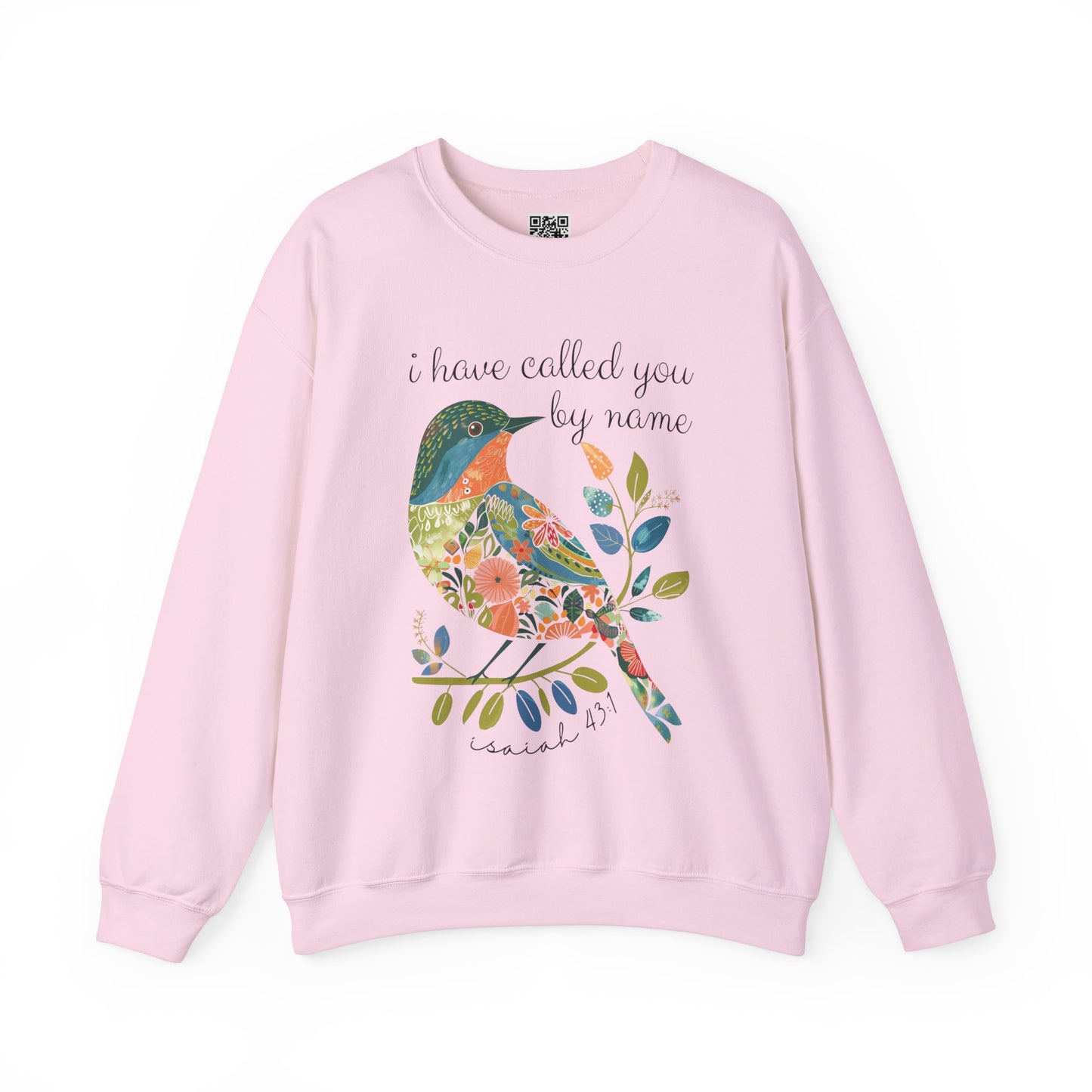 I Have Called You by Name Unisex Heavy Blend Crewneck Sweatshirt, Christian Merch, Christian Streetwear, Ministry Shirt, Faith Based Shirt, Jesus Apparel