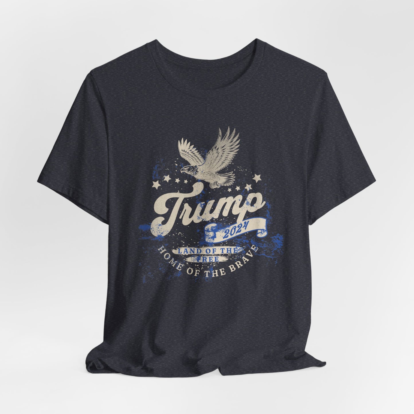 Trump T-Shirt - Unisex Jersey Short Sleeve Tee, Election Apparel, Election 2024, Trump Apparel, Freedom, In God We Trust, Trump Tee