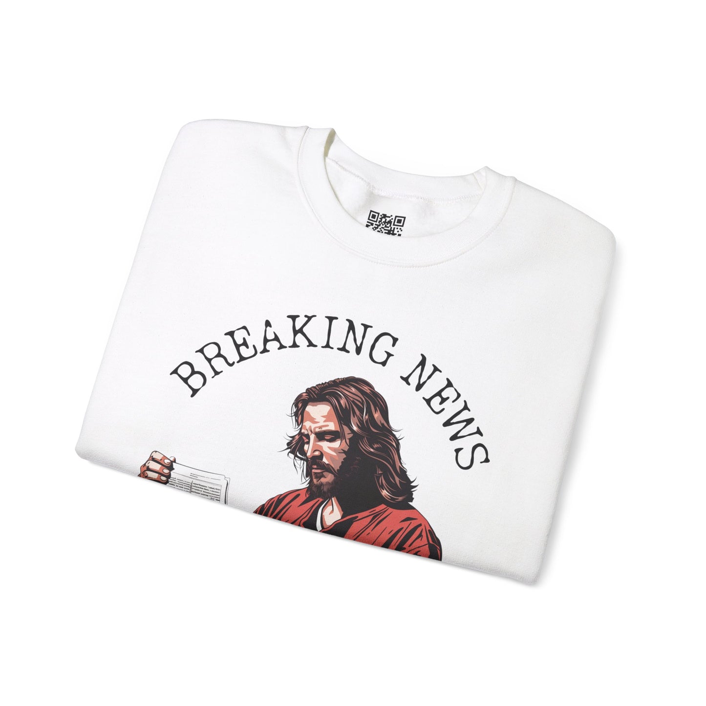 Jesus Loves You Unisex Heavy Blend Crewneck Sweatshirt, Christian Merch, Christian Streetwear, Ministry Shirt, Faith Based Shirt, Jesus Apparel