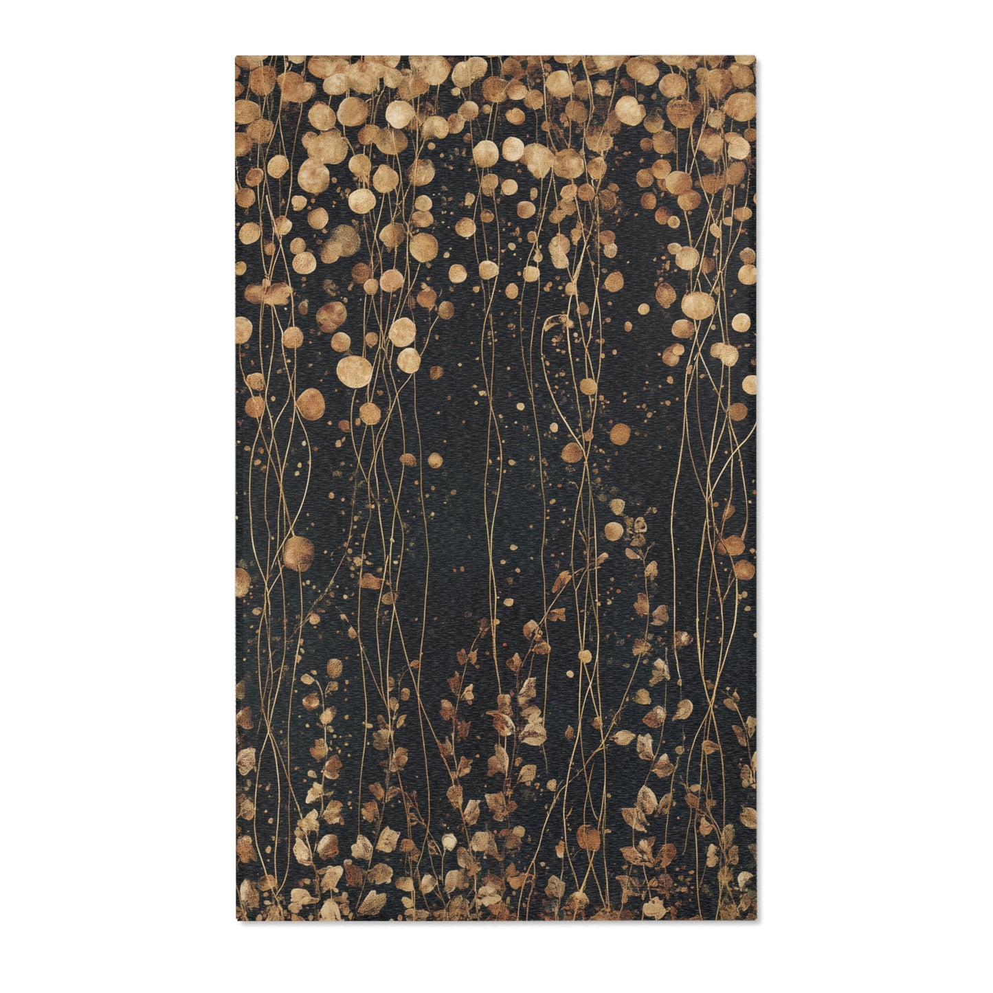 Gustav Klimt Area Rug, Low Pile, Funky, Colorful, & Unique Area Rugs, Custom Print Rug or Bathmat, 3 Sizes - 24x36 in, 36x60 in, 48x72 in