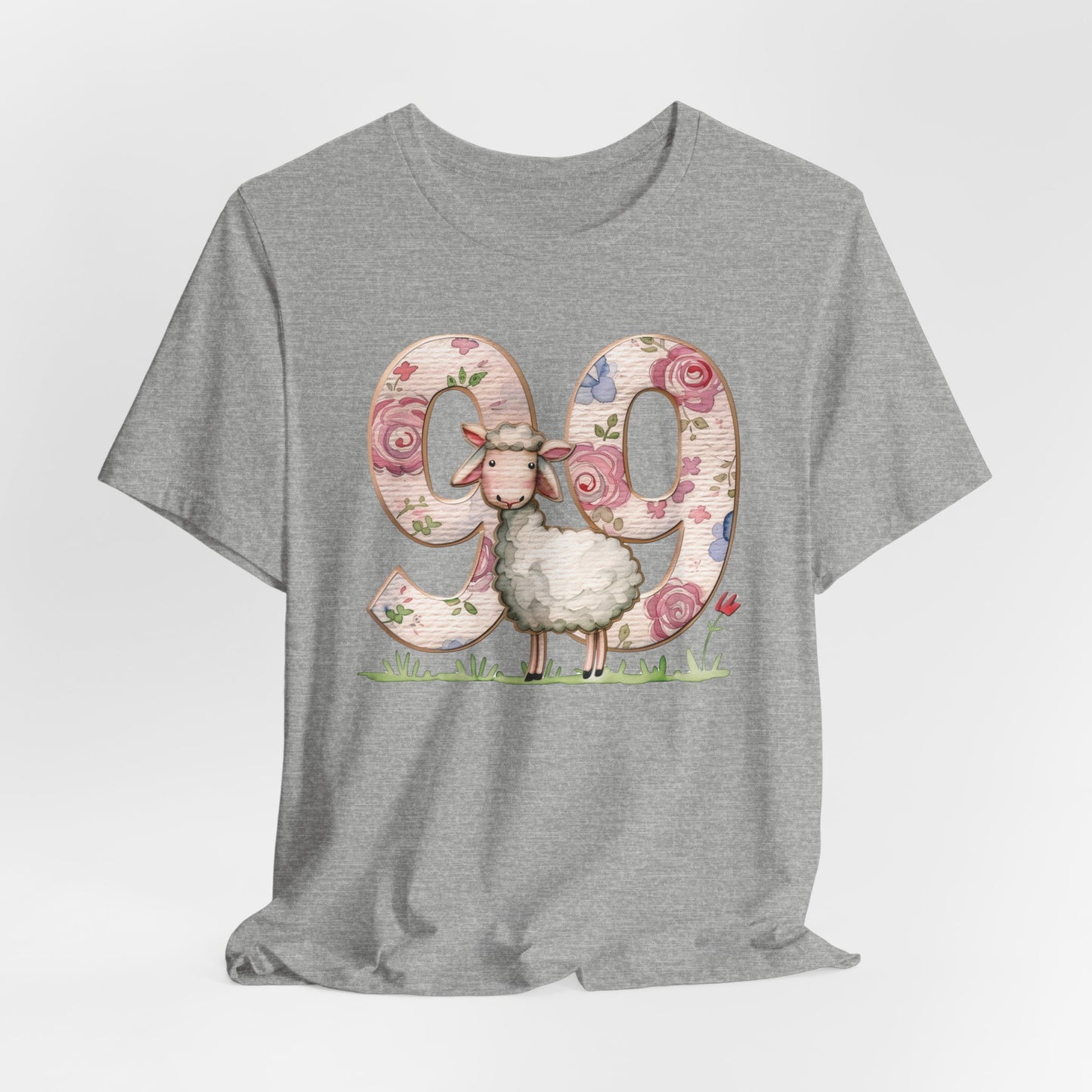 He Leaves the 99 Unisex Jersey Short Sleeve Tee, Christian Merch, Jesus Loves You, Faith Based Shirt, Christian Apparel, Jesus Apparel