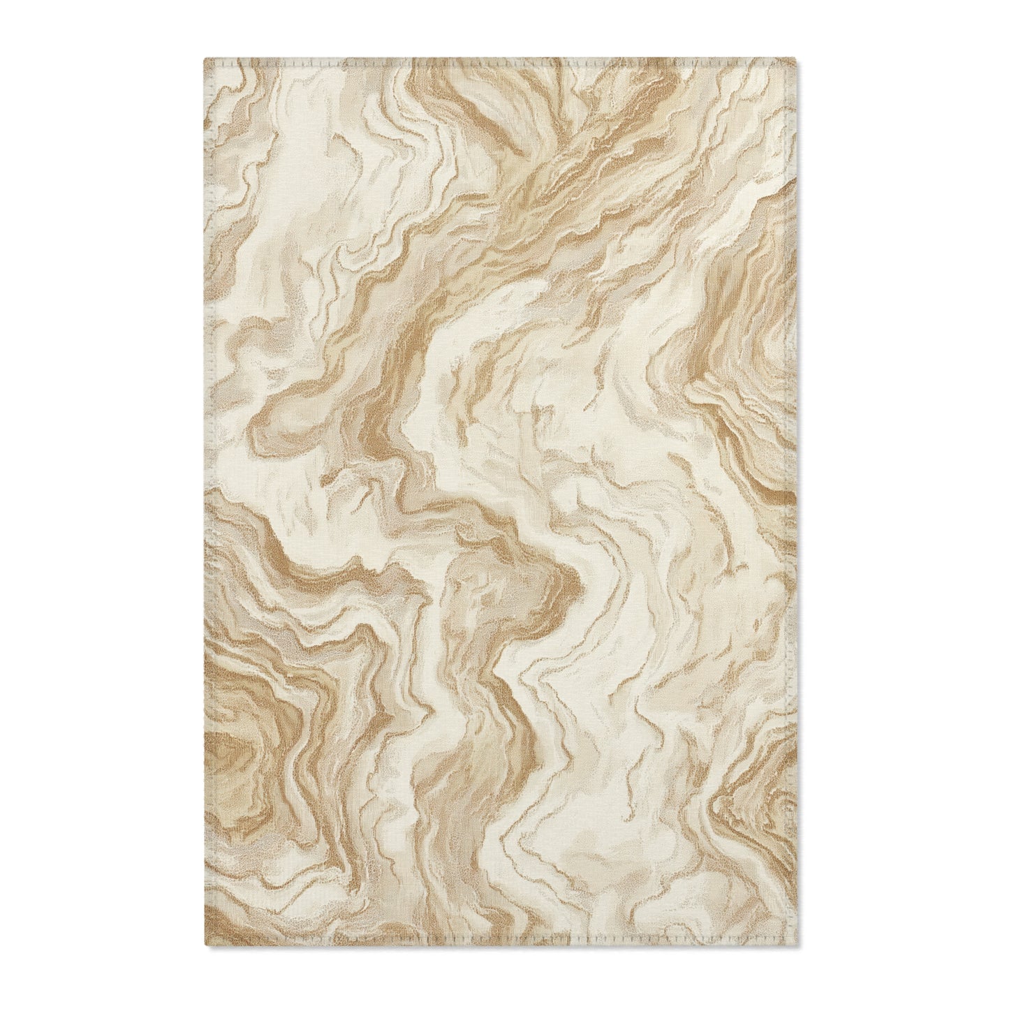 Modern Boho Area Rug, Funky, Off White, & Unique Area Rugs, Custom Print Rug or Bathmat, 3 Sizes - 24x36 in, 36x60 in and 48x72 in