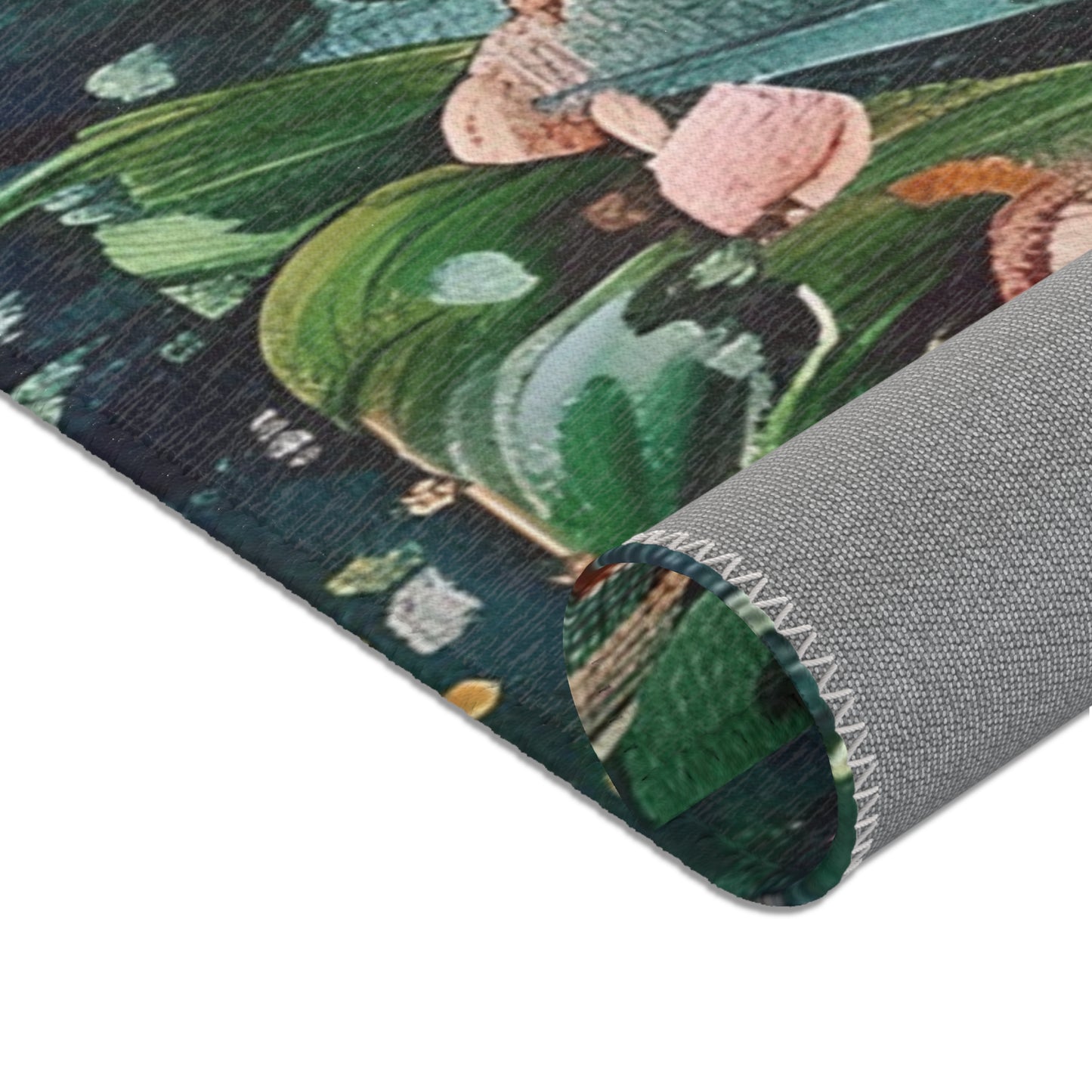 Van Gogh Inspired Area Rug, Funky, Colorful, & Unique Area Rugs, Custom Print Rug or Bathmat, 3 Sizes - 24x36 in, 36x60 in and 48x72 in