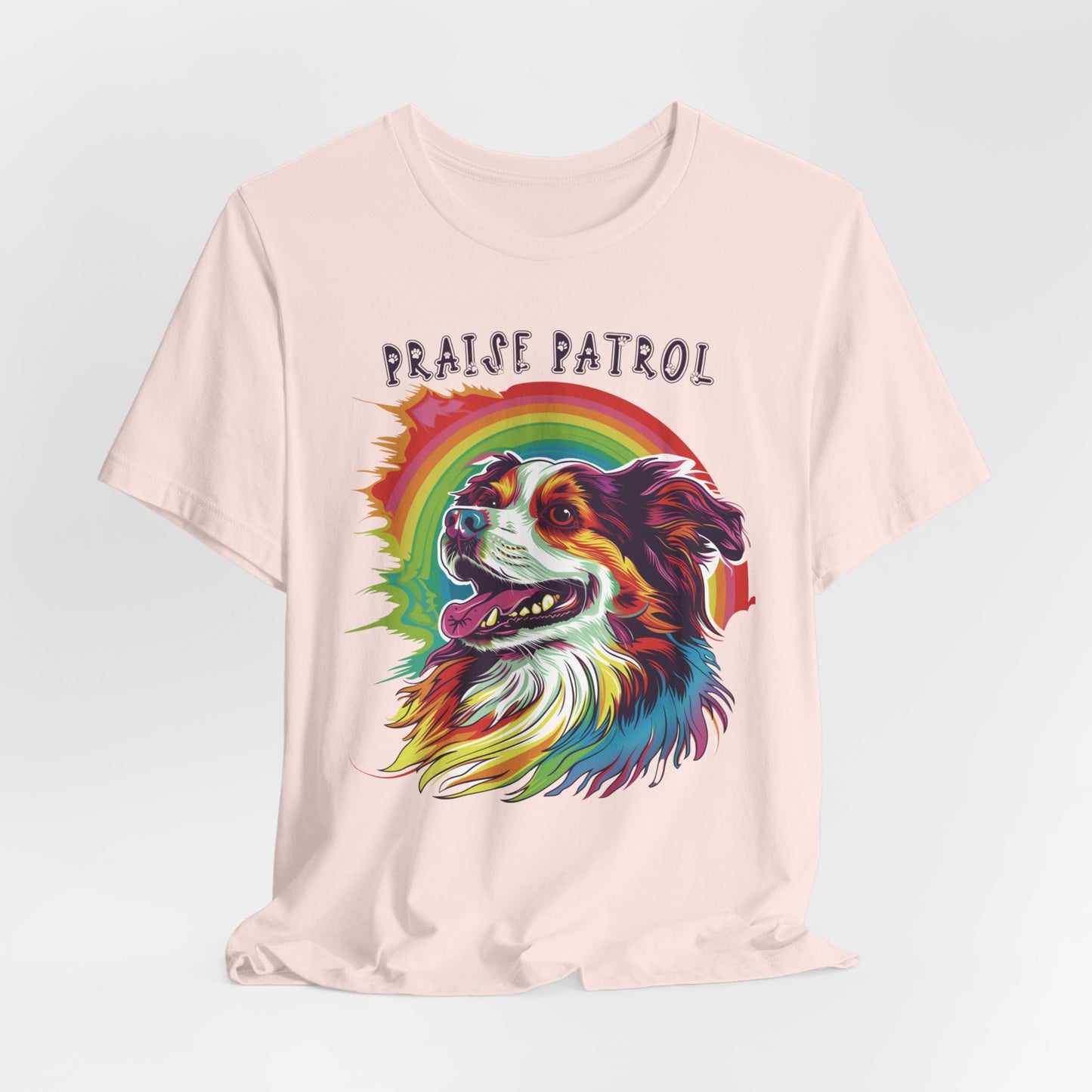 Praise Patrol T-shirt - Unisex Jersey Short Sleeve Tee, Christian Merch, Christian Streetwear, Faith Based Shirt, Christian Apparel, Christian Shirts