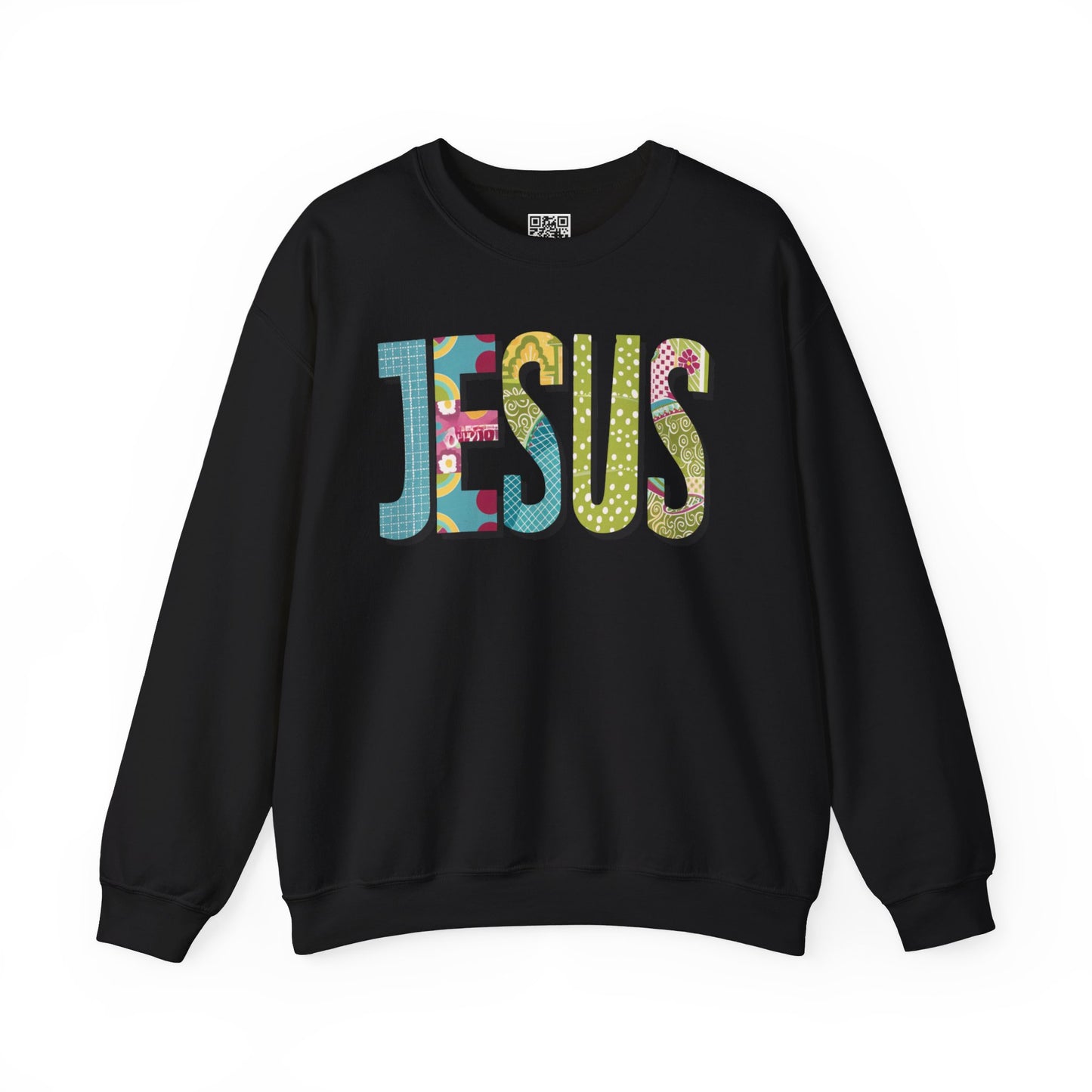 Jesus Unisex Heavy Blend Crewneck Sweatshirt, Christian Merch, Christian Streetwear, Ministry Shirt, Faith Based Shirt, Jesus Apparel