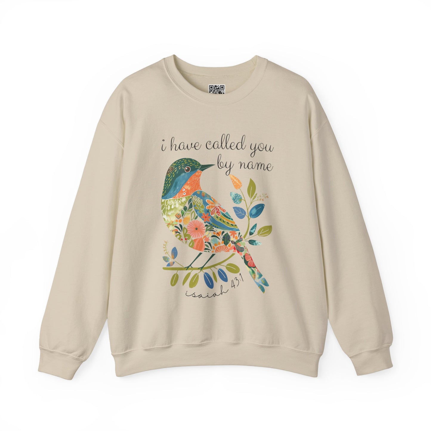 I Have Called You by Name Unisex Heavy Blend Crewneck Sweatshirt, Christian Merch, Christian Streetwear, Ministry Shirt, Faith Based Shirt, Jesus Apparel