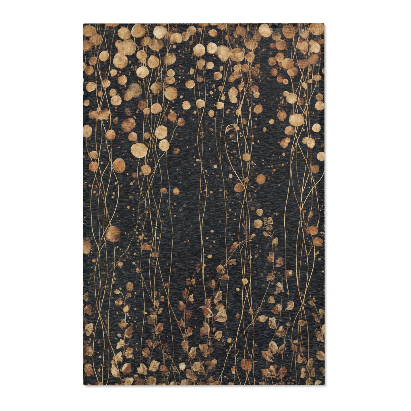 Gustav Klimt Area Rug, Low Pile, Funky, Colorful, & Unique Area Rugs, Custom Print Rug or Bathmat, 3 Sizes - 24x36 in, 36x60 in, 48x72 in