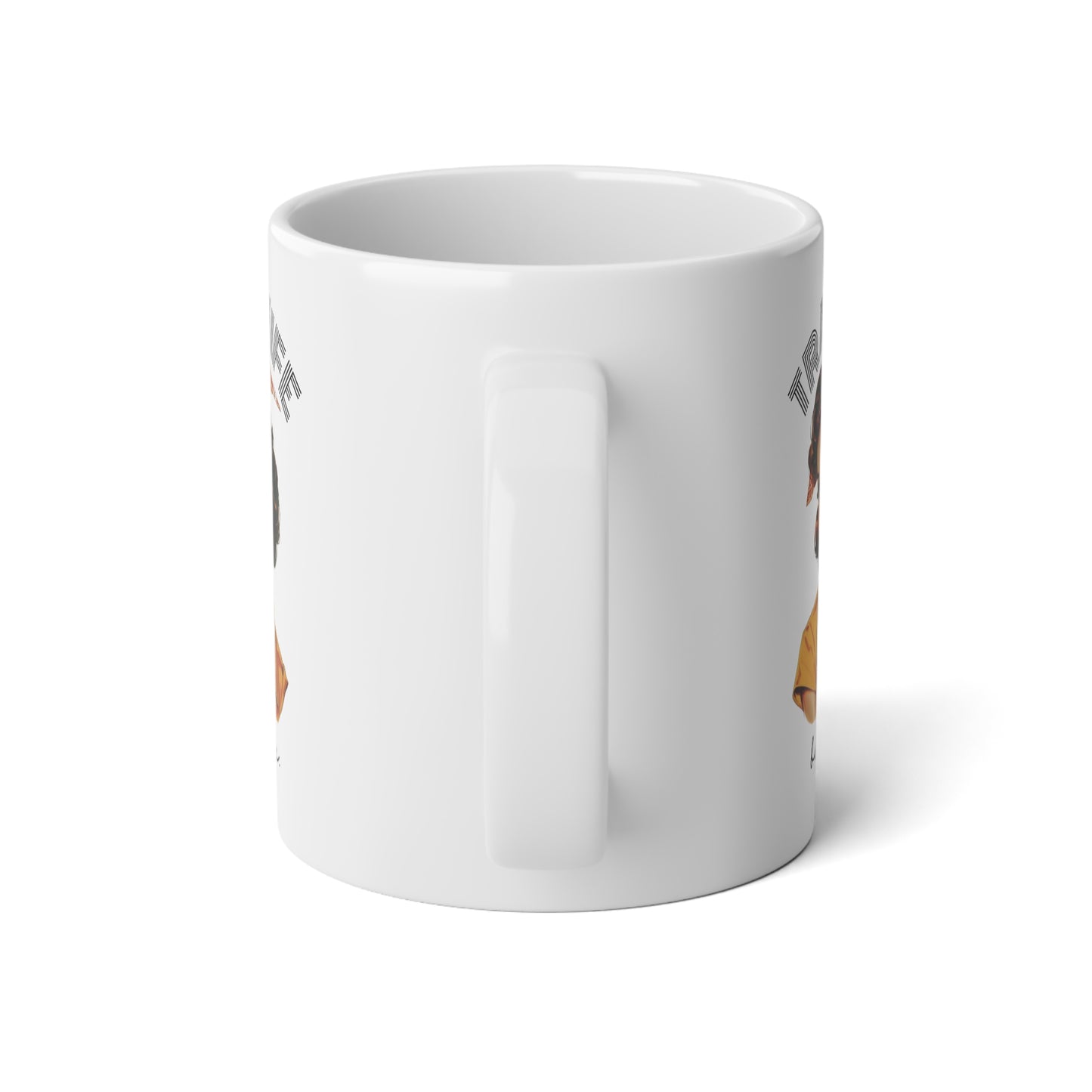 Trad Wife Jumbo Mug, 20oz, Homemaker Gift, Traditional Housewife Tea Cup, Trad Wife Gifts, Present for Wifey, Bridal Shower Mug