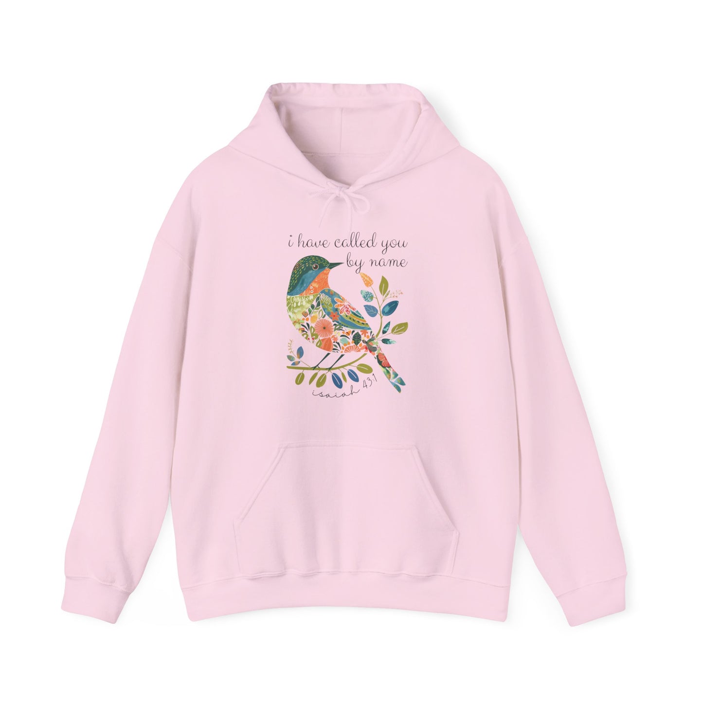 I Have Called you by Name Unisex Heavy Blend™ Hooded Sweatshirt, Christian Merch, Christian Streetwear, Ministry Shirt, Faith Based Shirt, Praise Hoodie