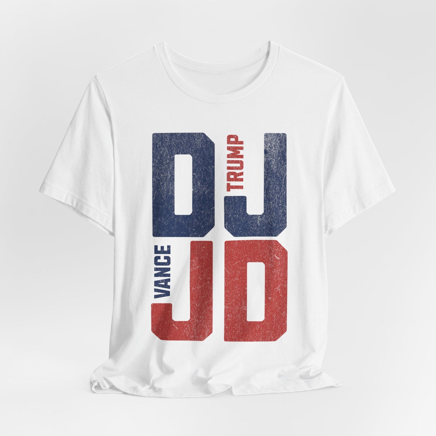 Trump Vance T-Shirt - Unisex Jersey Short Sleeve Tee, Election Apparel, Election 2024, Trump Apparel, Freedom, In God We Trust, Trump Tee