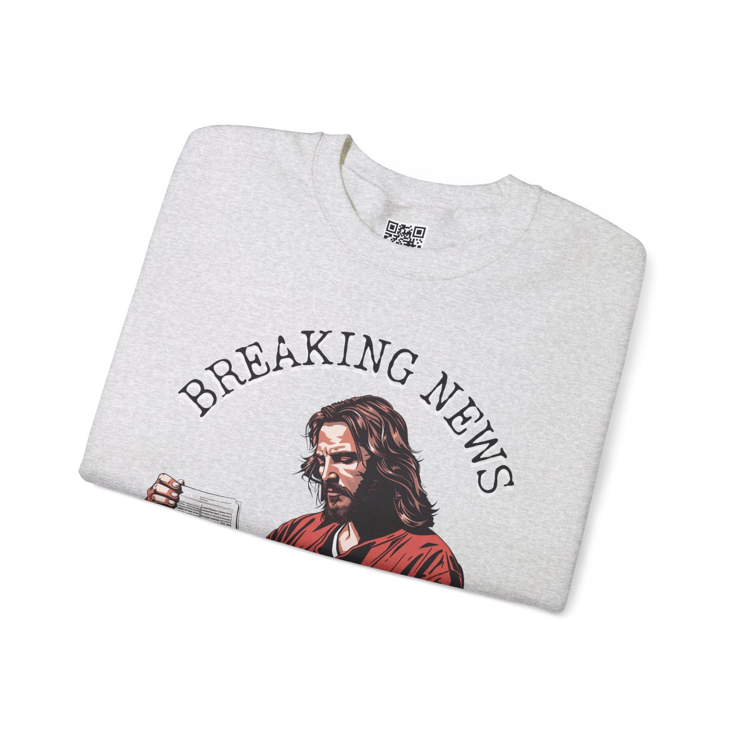 Jesus Loves You Unisex Heavy Blend Crewneck Sweatshirt, Christian Merch, Christian Streetwear, Ministry Shirt, Faith Based Shirt, Jesus Apparel