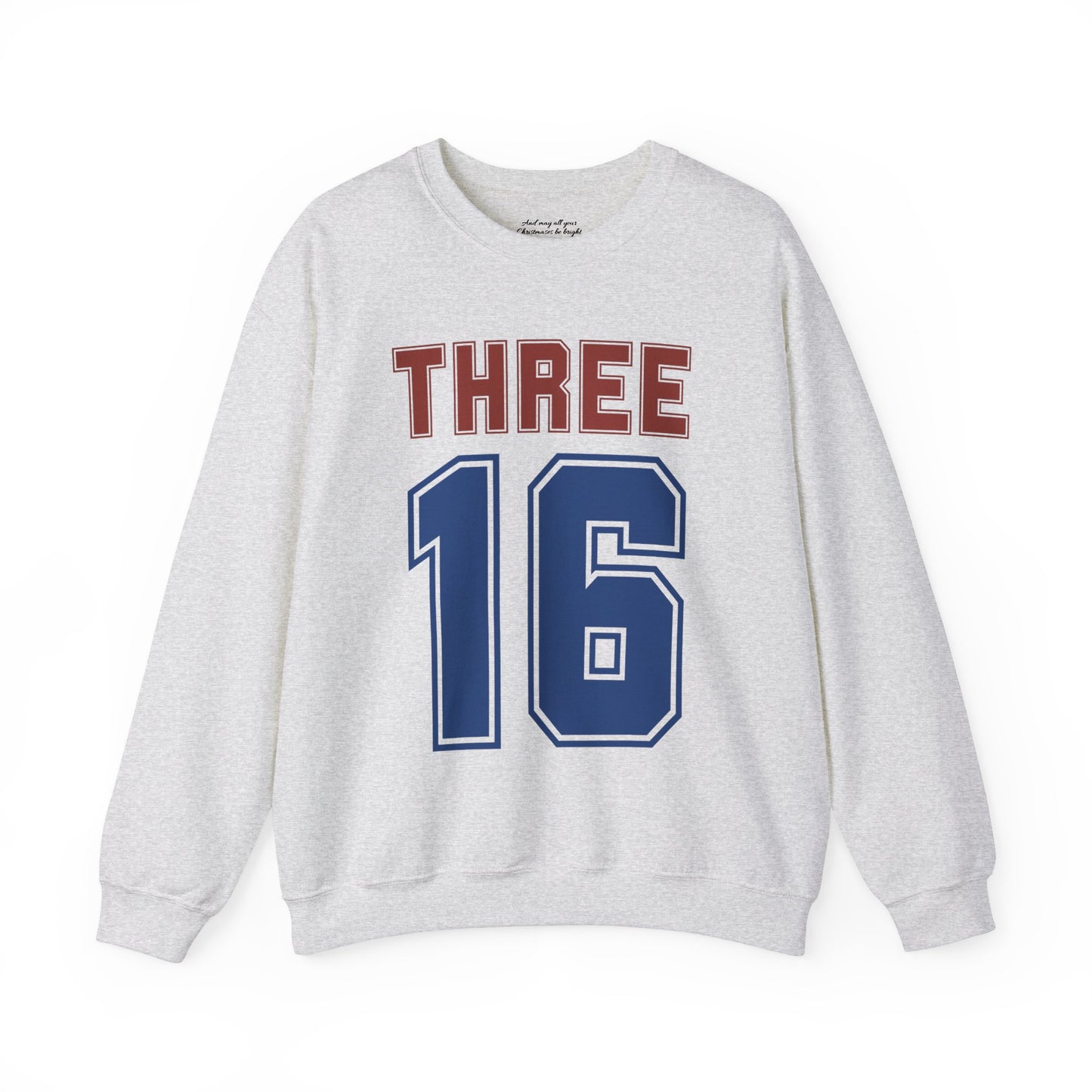 John 3:16 Sweatshirt, Unisex Heavy Blend™ Crewneck, Christian Apparel, Biblical Clothing, Inspirational Apparel, Jesus Shirt