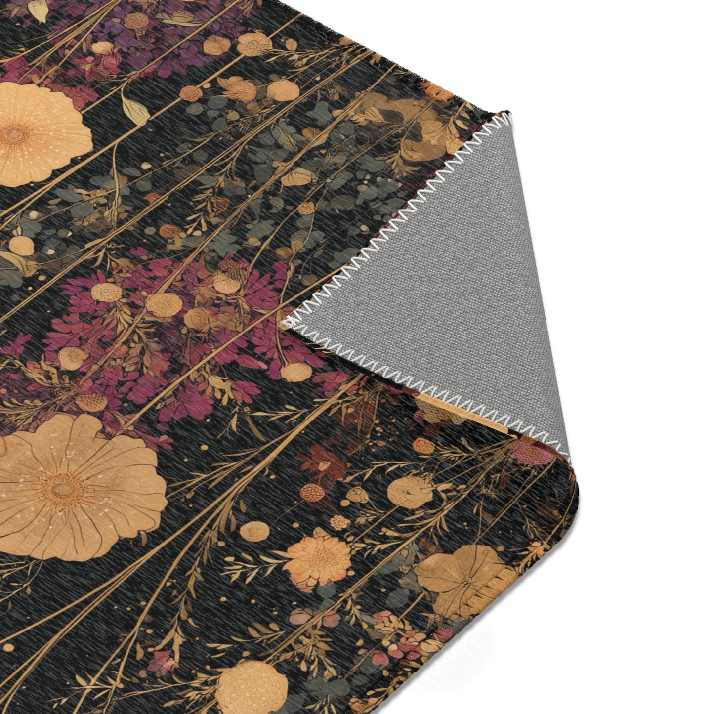 Gustav Klimt Inspired Area Rug, Low Pile, Funky, Colorful, & Unique Area Rugs, Custom Print Rug or Bathmat, 3 Sizes-24x36", 36x60", 48x72"