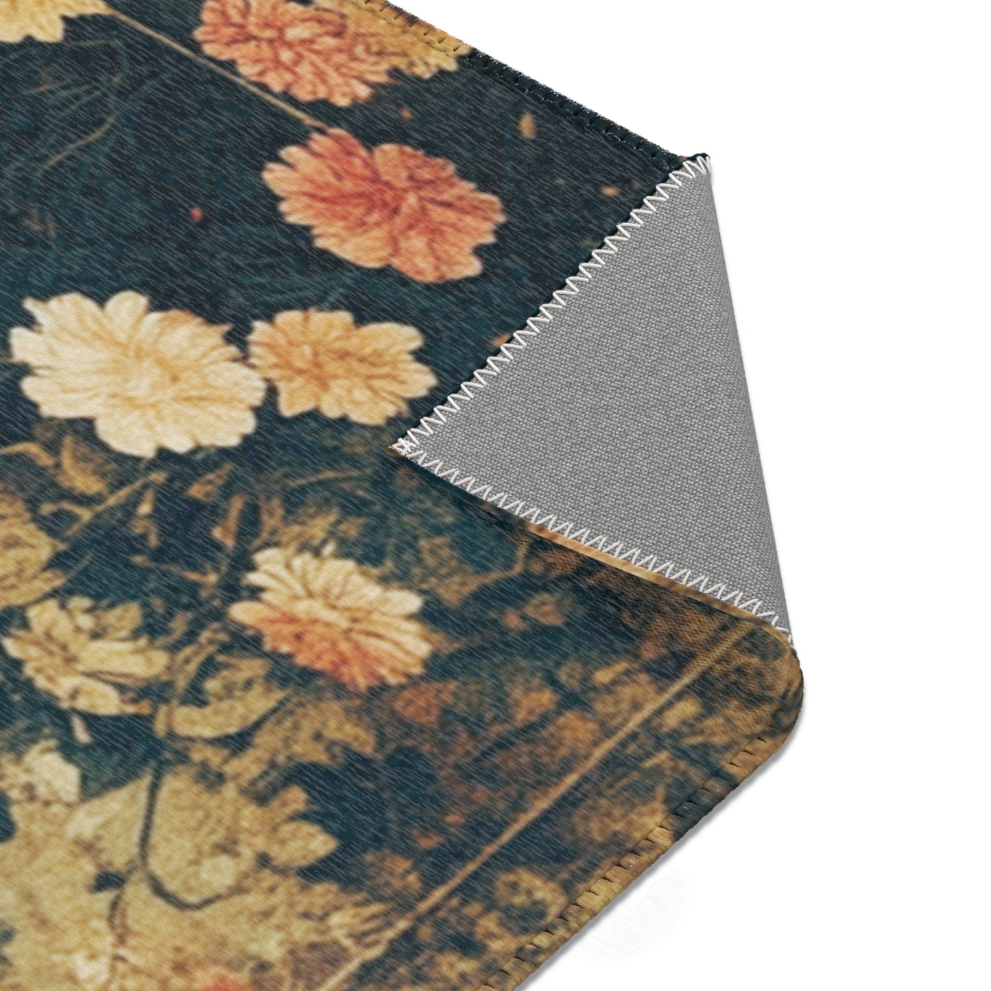Gustav Klimt Inspired Area Rug, Low Pile, Funky, Colorful, & Unique Area Rugs, Custom Print Rug or Bathmat, 3 Sizes-24x36", 36x60", 48x72"