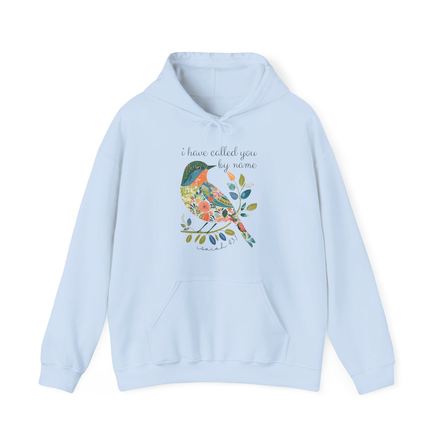 I Have Called you by Name Unisex Heavy Blend™ Hooded Sweatshirt, Christian Merch, Christian Streetwear, Ministry Shirt, Faith Based Shirt, Praise Hoodie