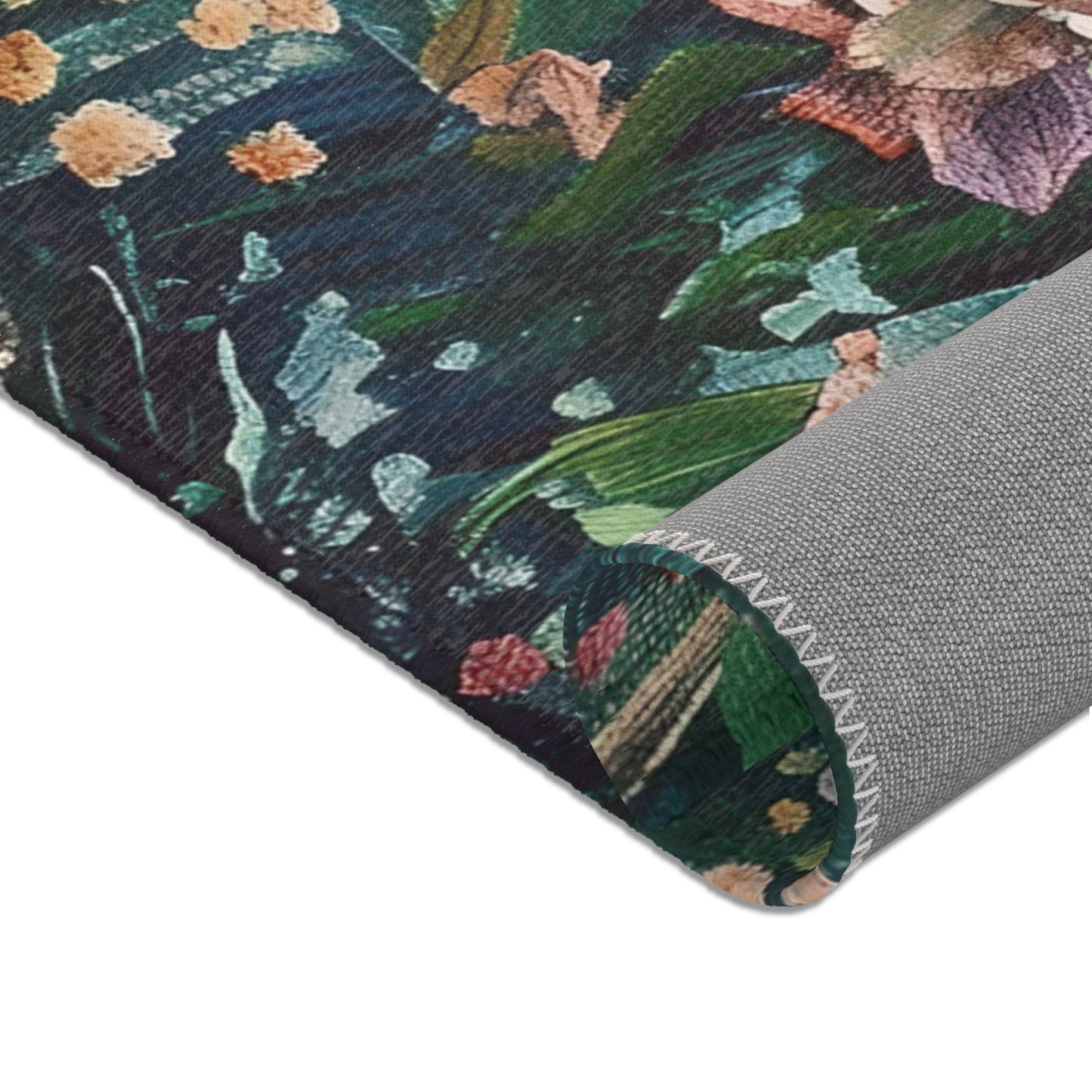 Van Gogh Inspired Area Rug, Funky, Colorful, & Unique Area Rugs, Custom Print Rug or Bathmat, 3 Sizes - 24x36 in, 36x60 in and 48x72 in