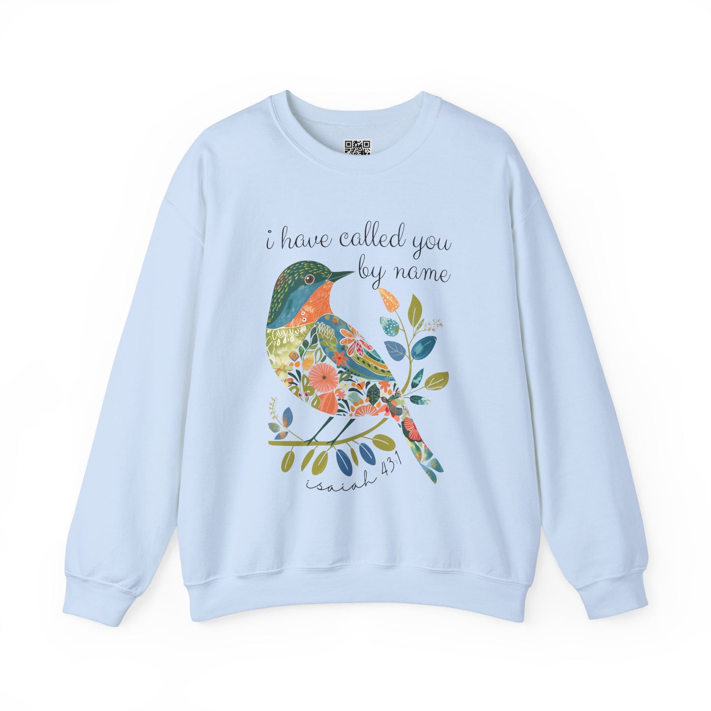 I Have Called You by Name Unisex Heavy Blend Crewneck Sweatshirt, Christian Merch, Christian Streetwear, Ministry Shirt, Faith Based Shirt, Jesus Apparel