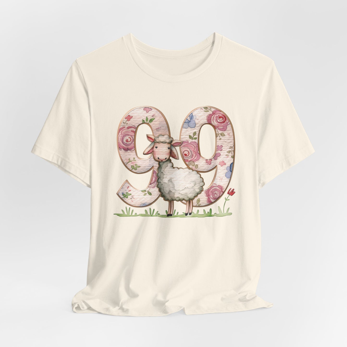 He Leaves the 99 Unisex Jersey Short Sleeve Tee, Christian Merch, Jesus Loves You, Faith Based Shirt, Christian Apparel, Jesus Apparel