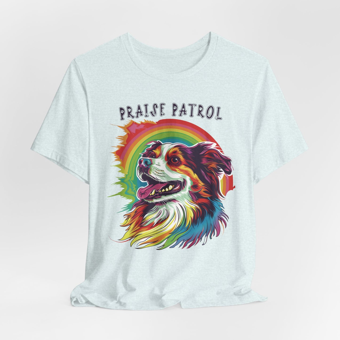 Praise Patrol T-shirt - Unisex Jersey Short Sleeve Tee, Christian Merch, Christian Streetwear, Faith Based Shirt, Christian Apparel, Christian Shirts
