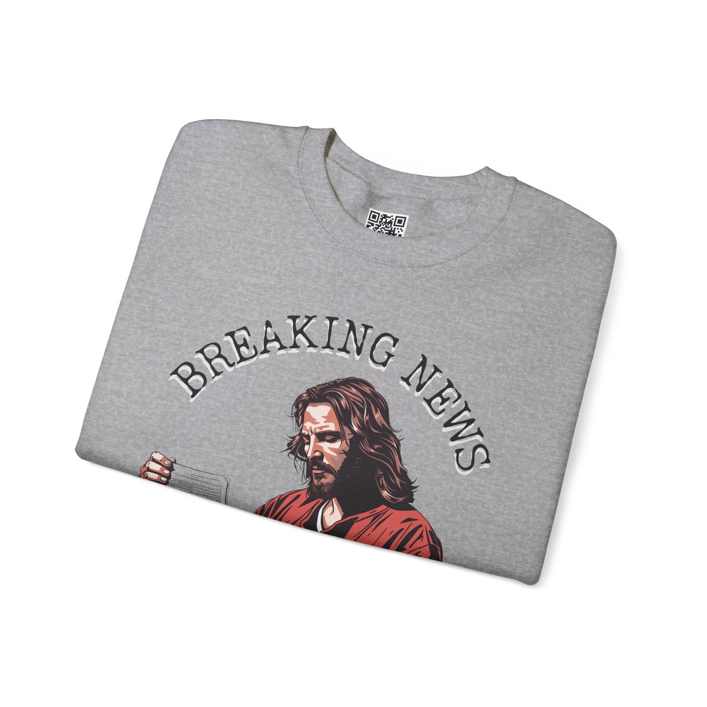 Jesus Loves You Unisex Heavy Blend Crewneck Sweatshirt, Christian Merch, Christian Streetwear, Ministry Shirt, Faith Based Shirt, Jesus Apparel