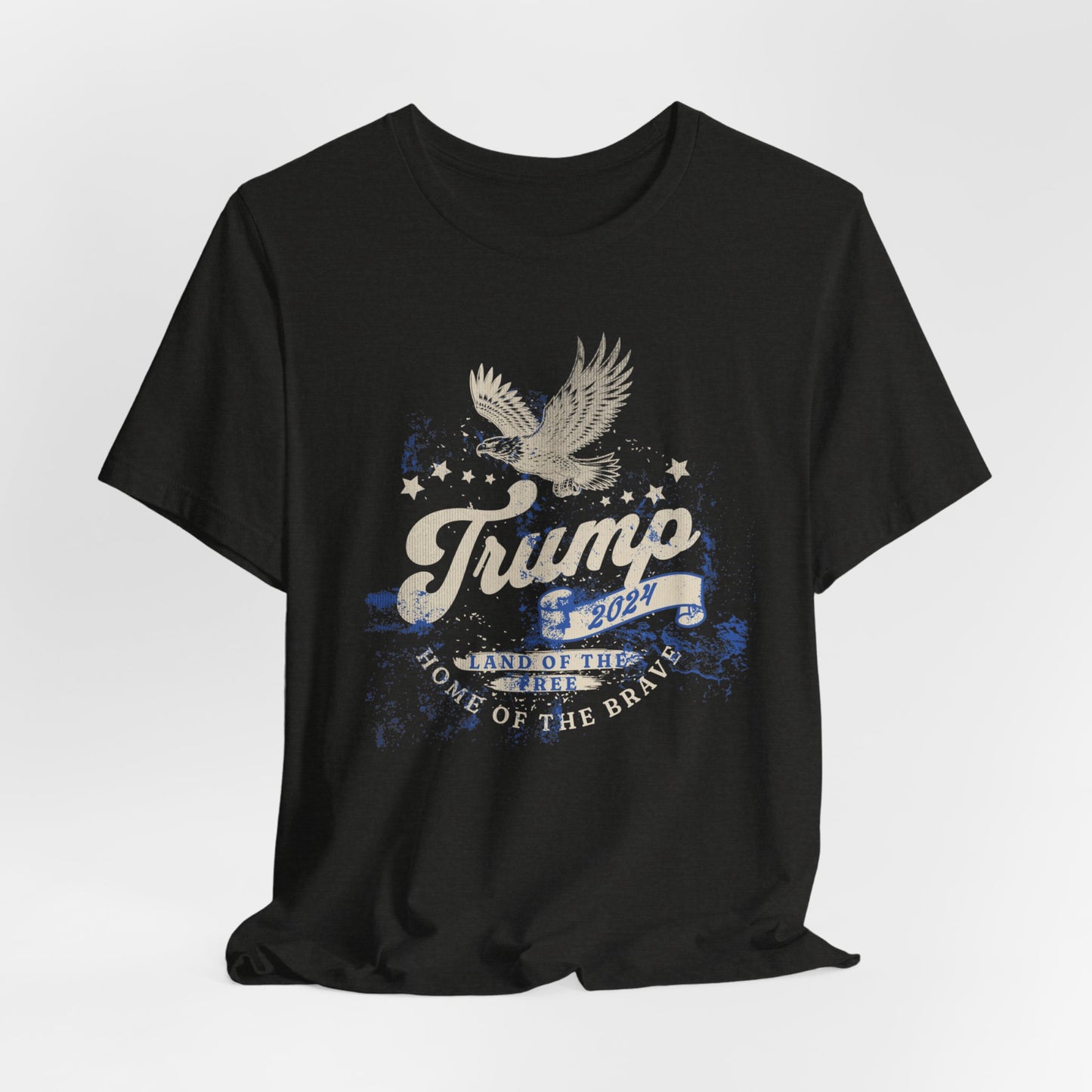Trump T-Shirt - Unisex Jersey Short Sleeve Tee, Election Apparel, Election 2024, Trump Apparel, Freedom, In God We Trust, Trump Tee