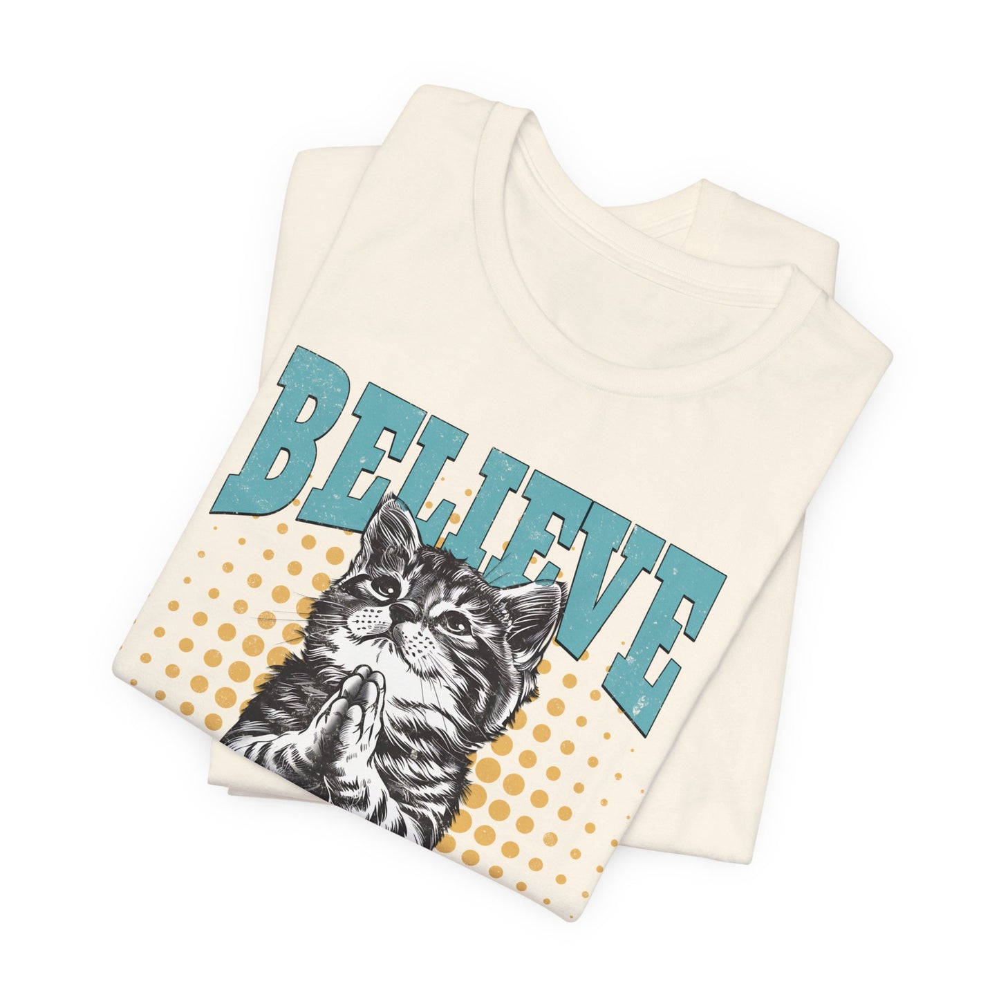 Believe Receive T-Shirt - Unisex Jersey Short Sleeve Tee, Christian Merch, Christian Streetwear, Faith Based Shirt, Jesus Apparel
