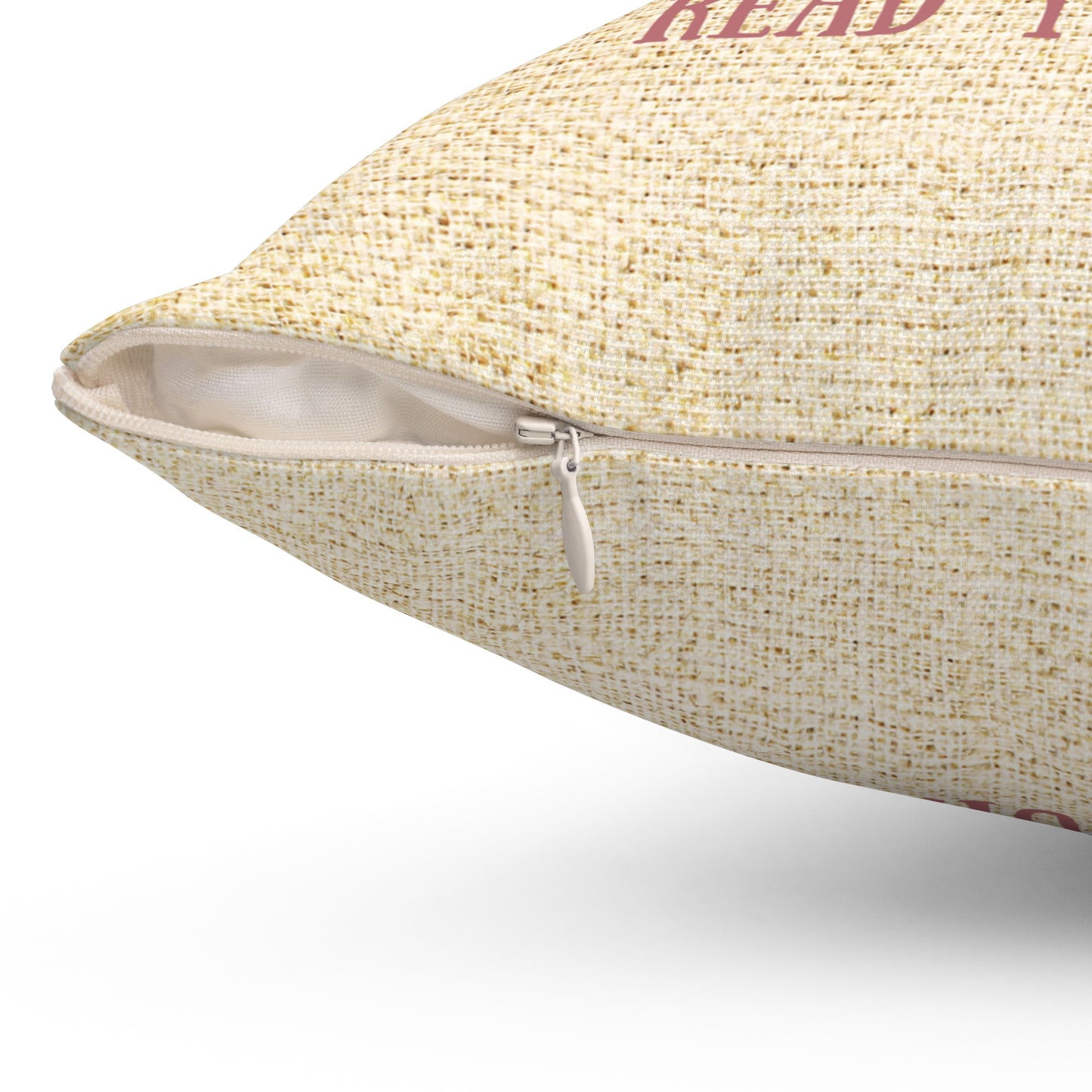Girl Read your Bible Throw Pillow, Spun Polyester Square, Christian Home Décor Items and Gifts, Religious Pillows, Gift for Christian Family and Friends