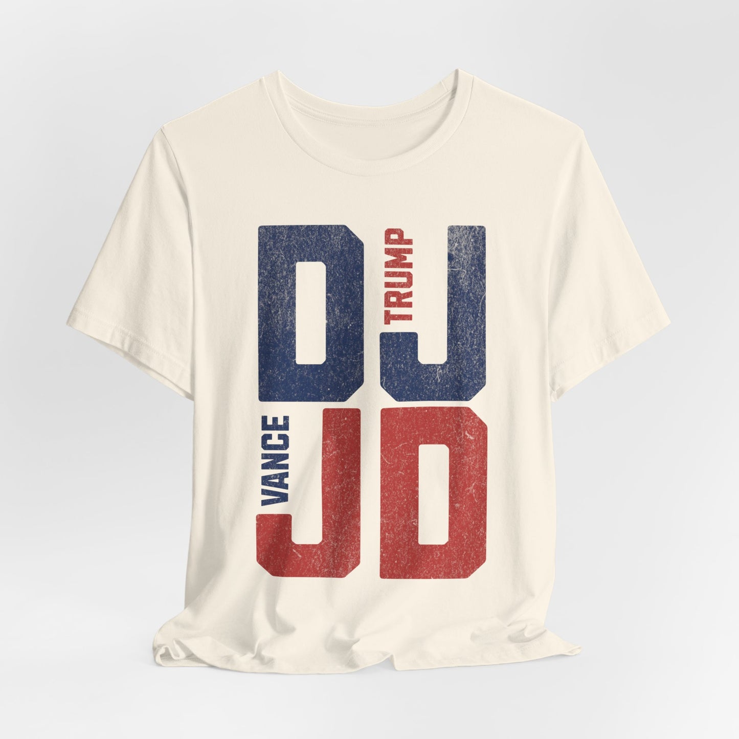 Trump Vance T-Shirt - Unisex Jersey Short Sleeve Tee, Election Apparel, Election 2024, Trump Apparel, Freedom, In God We Trust, Trump Tee