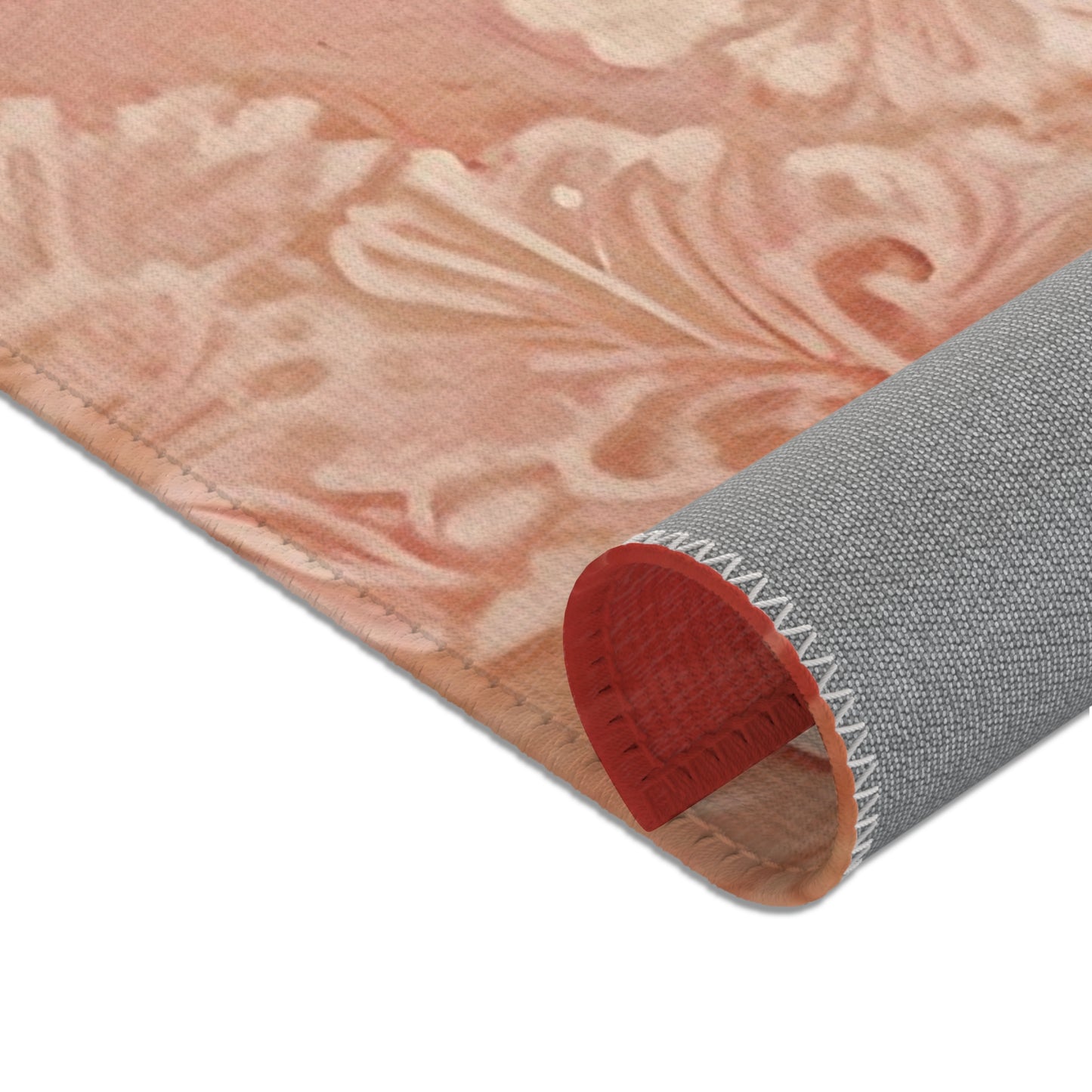 Flowing Abstract Art Area Rug, Funky, Colorful, & Unique Area Rugs, Custom Print Rug or Bathmat, 3 Sizes - 24x36 in, 36x60 in and 48x72 in