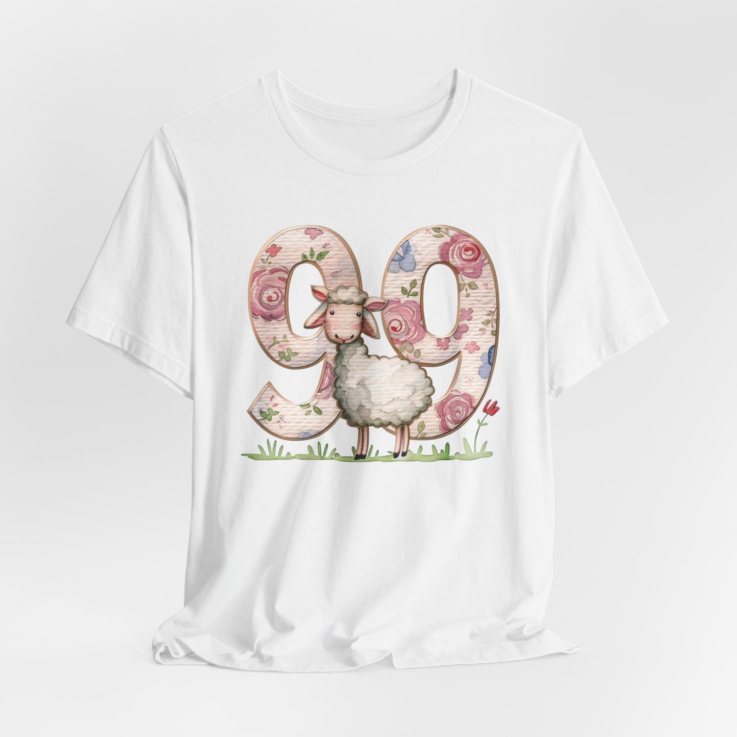 He Leaves the 99 Unisex Jersey Short Sleeve Tee, Christian Merch, Jesus Loves You, Faith Based Shirt, Christian Apparel, Jesus Apparel