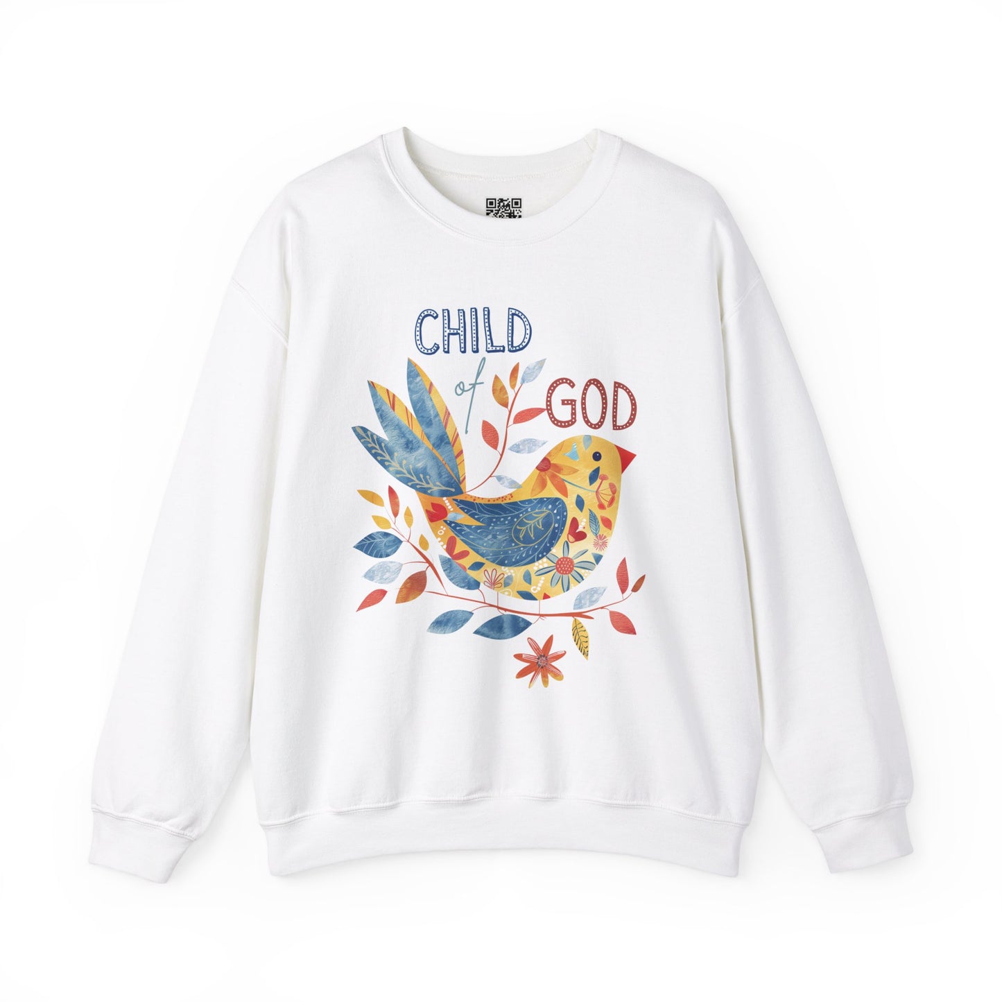 Child of God Unisex Heavy Blend Crewneck Sweatshirt, Christian Merch, Christian Streetwear, Ministry Shirt, Faith Based Shirt, Jesus Apparel