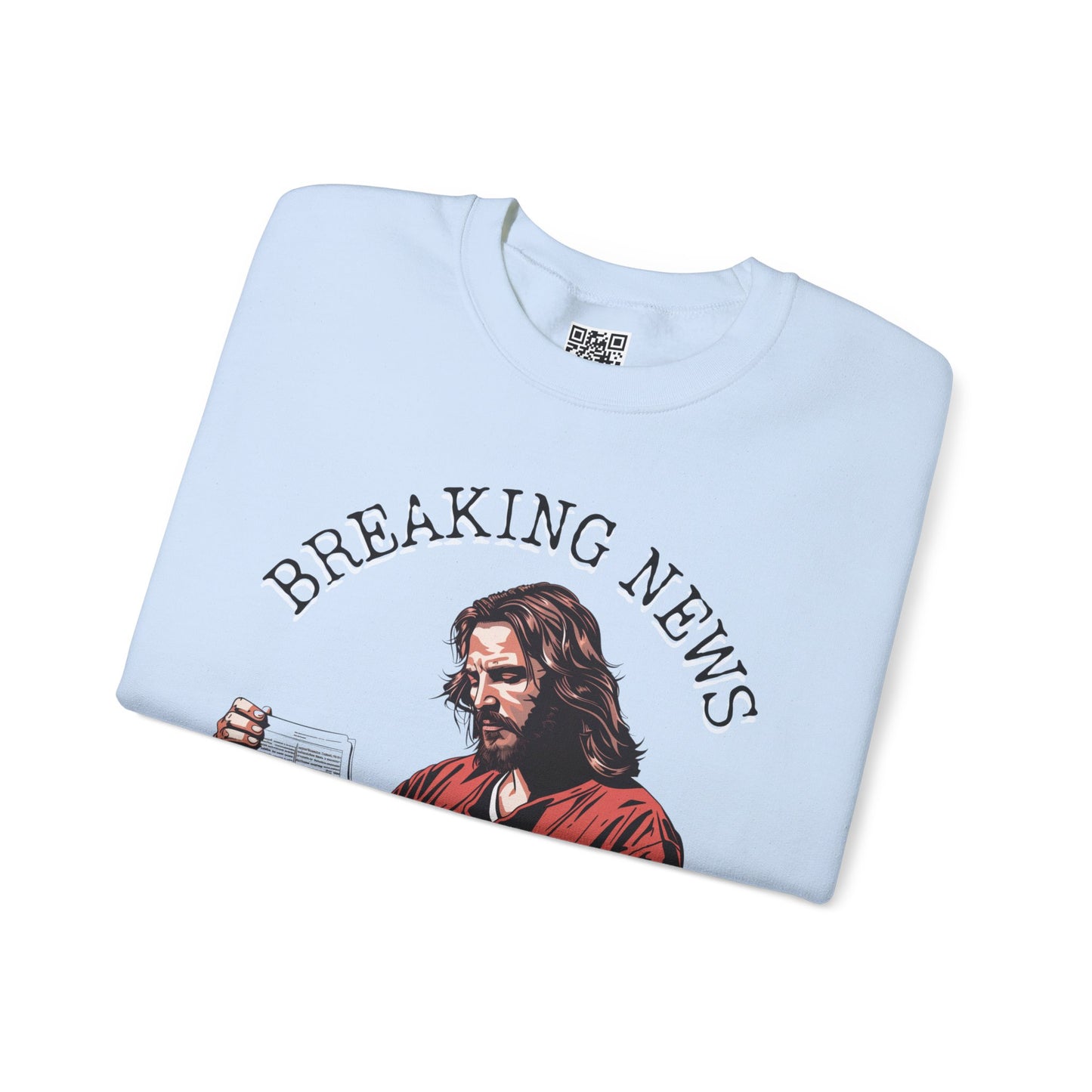 Jesus Loves You Unisex Heavy Blend Crewneck Sweatshirt, Christian Merch, Christian Streetwear, Ministry Shirt, Faith Based Shirt, Jesus Apparel