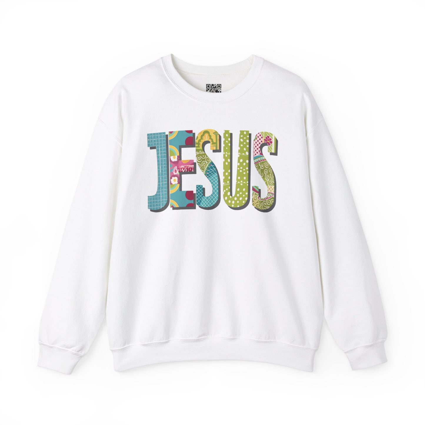 Jesus Unisex Heavy Blend Crewneck Sweatshirt, Christian Merch, Christian Streetwear, Ministry Shirt, Faith Based Shirt, Jesus Apparel