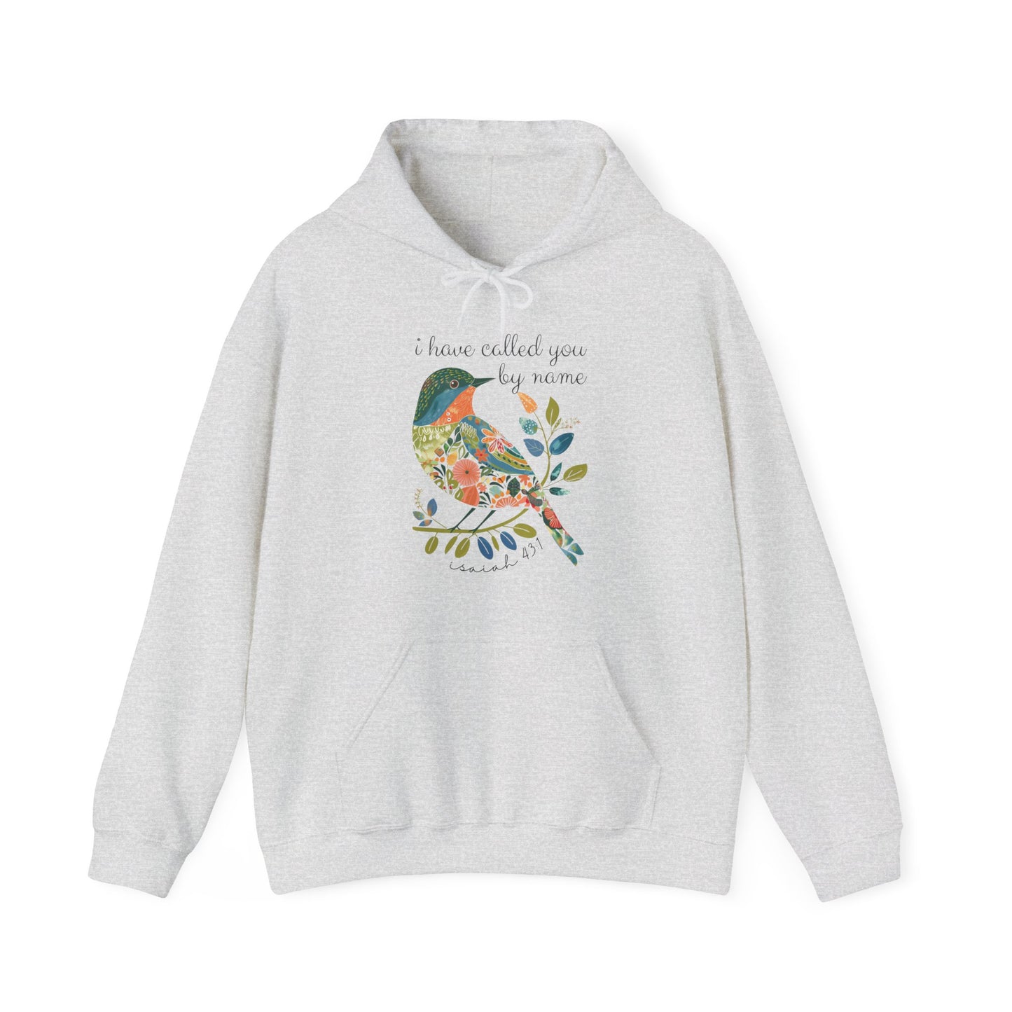I Have Called you by Name Unisex Heavy Blend™ Hooded Sweatshirt, Christian Merch, Christian Streetwear, Ministry Shirt, Faith Based Shirt, Praise Hoodie