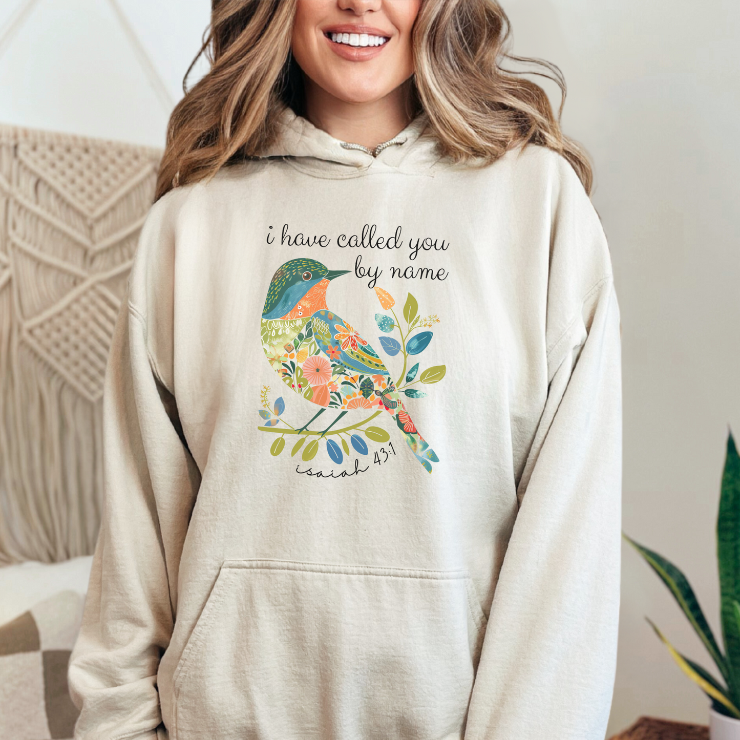 I Have Called you by Name Unisex Heavy Blend™ Hooded Sweatshirt, Christian Merch, Christian Streetwear, Ministry Shirt, Faith Based Shirt, Praise Hoodie