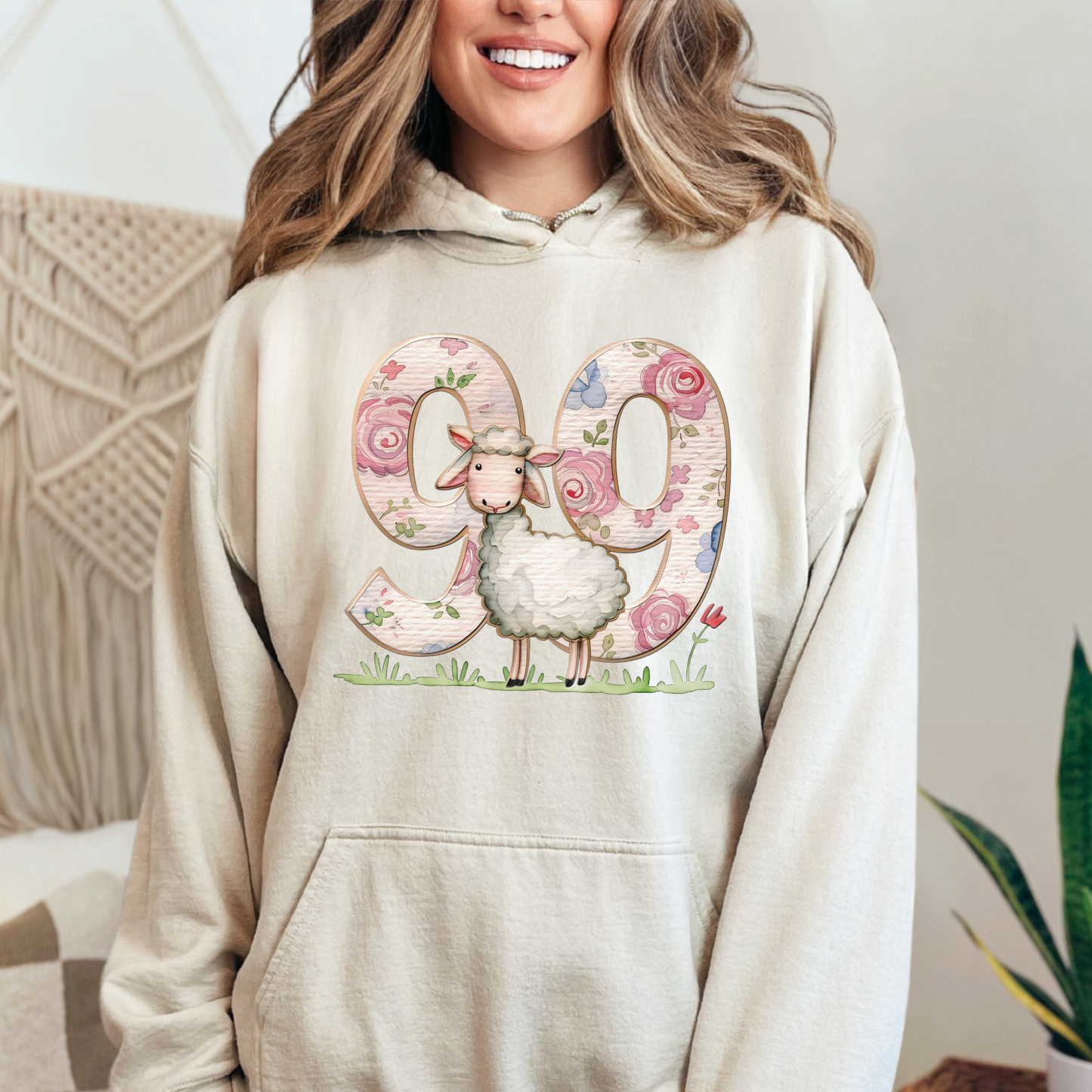 He Leaves the 99 Unisex Heavy Blend™ Hooded Sweatshirt, Christian Merch, Christian Streetwear, Ministry Shirt, Faith Based Shirt, Praise Hoodie