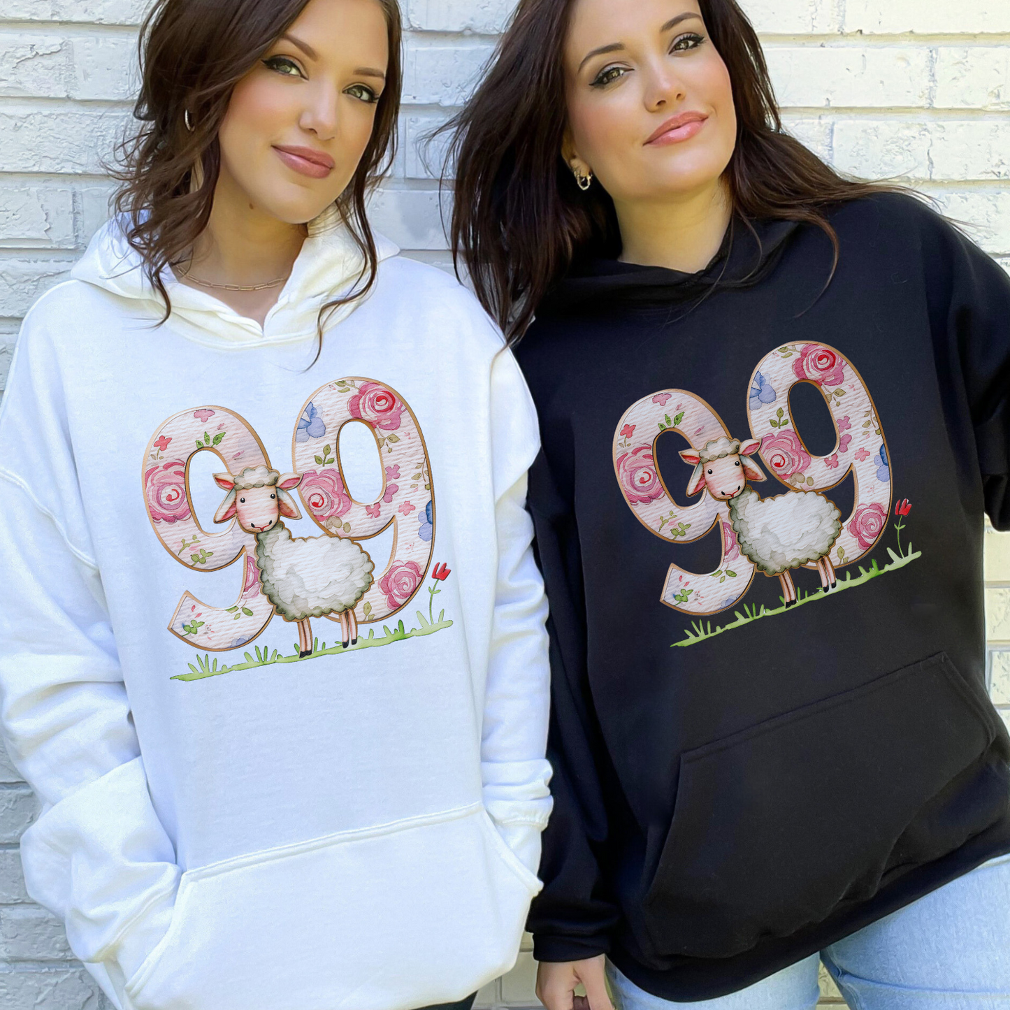 He Leaves the 99 Unisex Heavy Blend™ Hooded Sweatshirt, Christian Merch, Christian Streetwear, Ministry Shirt, Faith Based Shirt, Praise Hoodie