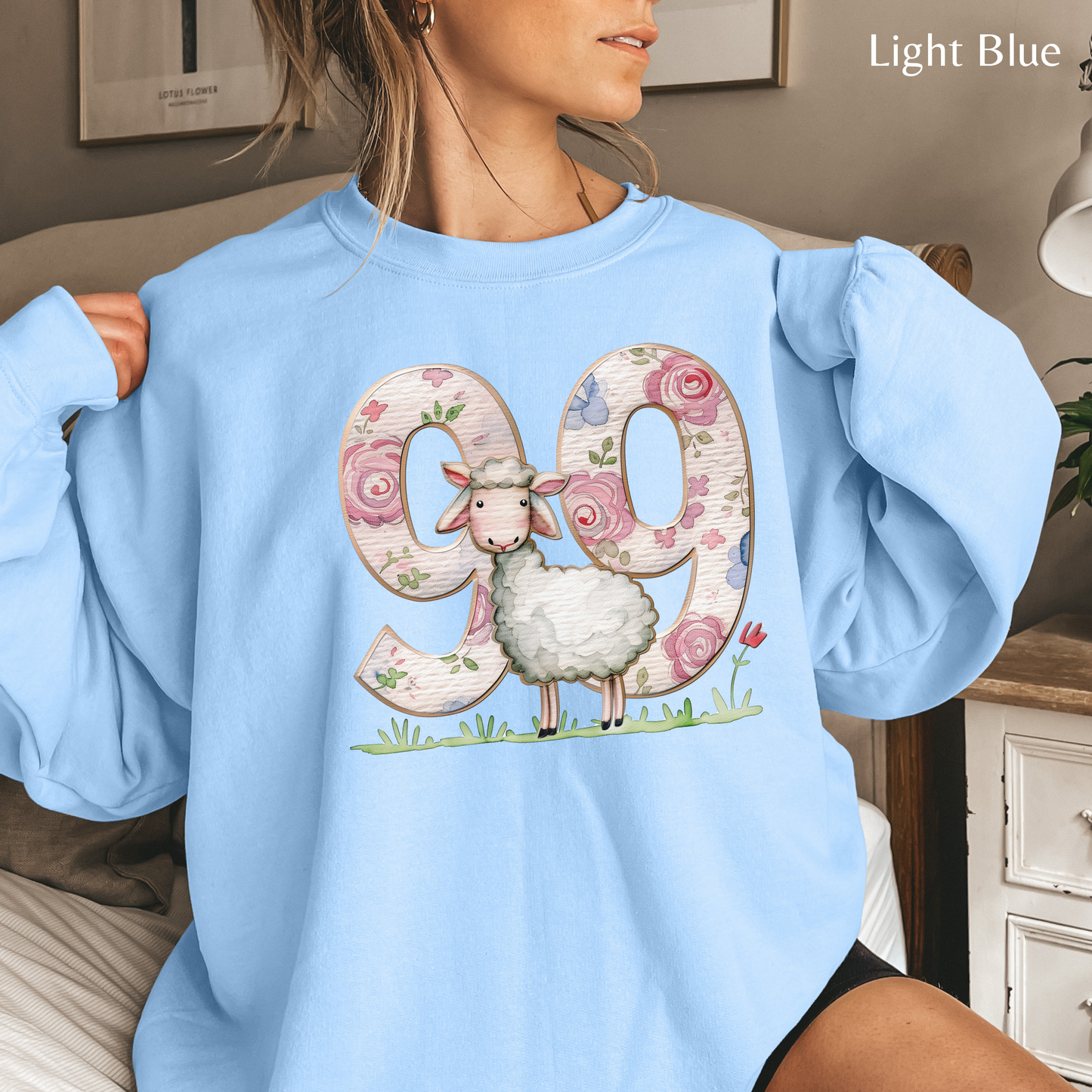 He Leaves the 99 Unisex Heavy Blend Crewneck Sweatshirt, Christian Merch, Christian Streetwear, Ministry Shirt, Faith Based Shirt, Jesus Apparel