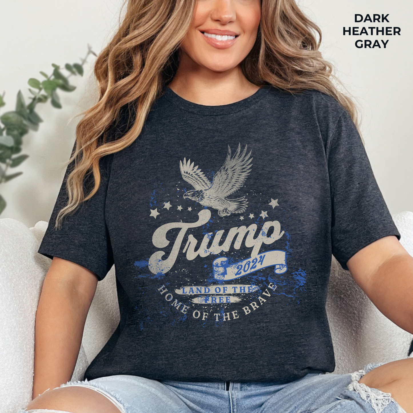 Trump T-Shirt - Unisex Jersey Short Sleeve Tee, Election Apparel, Election 2024, Trump Apparel, Freedom, In God We Trust, Trump Tee