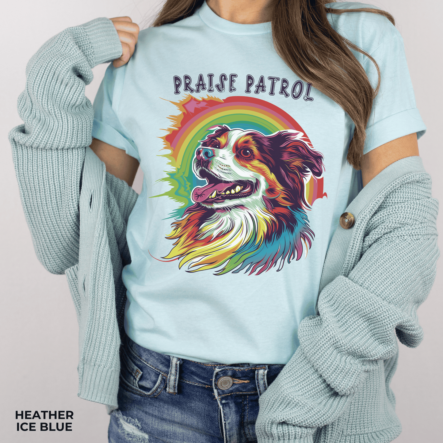 Praise Patrol T-shirt - Unisex Jersey Short Sleeve Tee, Christian Merch, Christian Streetwear, Faith Based Shirt, Christian Apparel, Christian Shirts