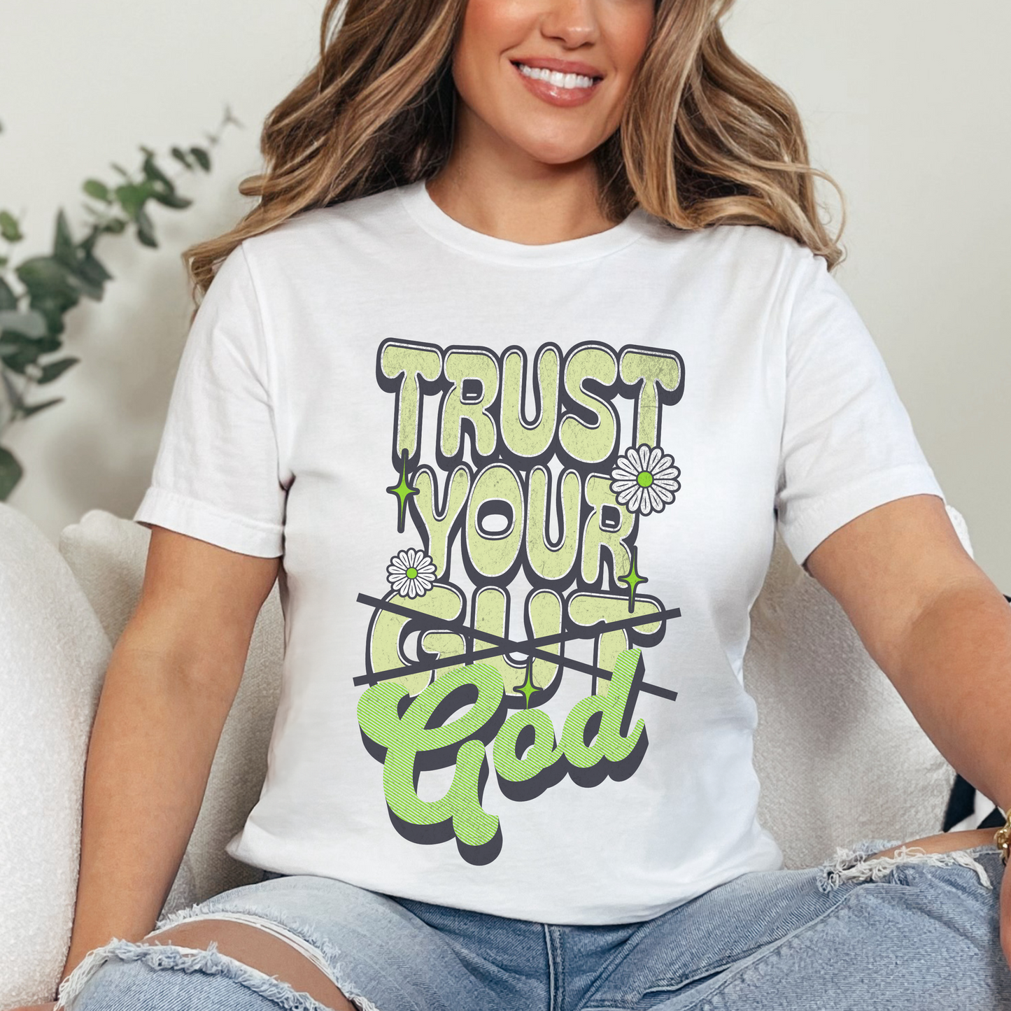 Trust Your God T-Shirt - Unisex Jersey Short Sleeve Tee, Christian Merch, Christian Streetwear, Faith Based Shirt, Jesus Apparel