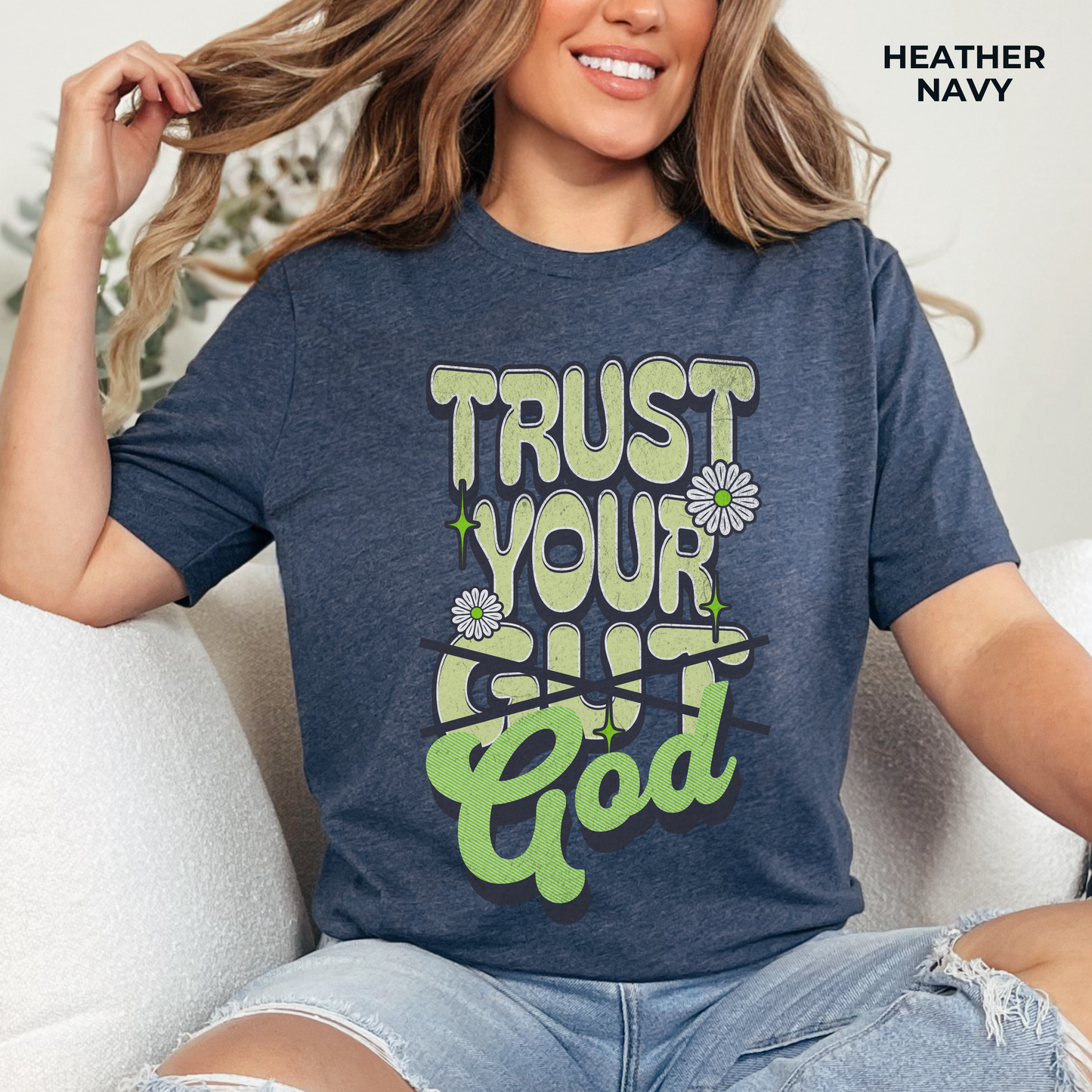 Trust Your God T-Shirt - Unisex Jersey Short Sleeve Tee, Christian Merch, Christian Streetwear, Faith Based Shirt, Jesus Apparel