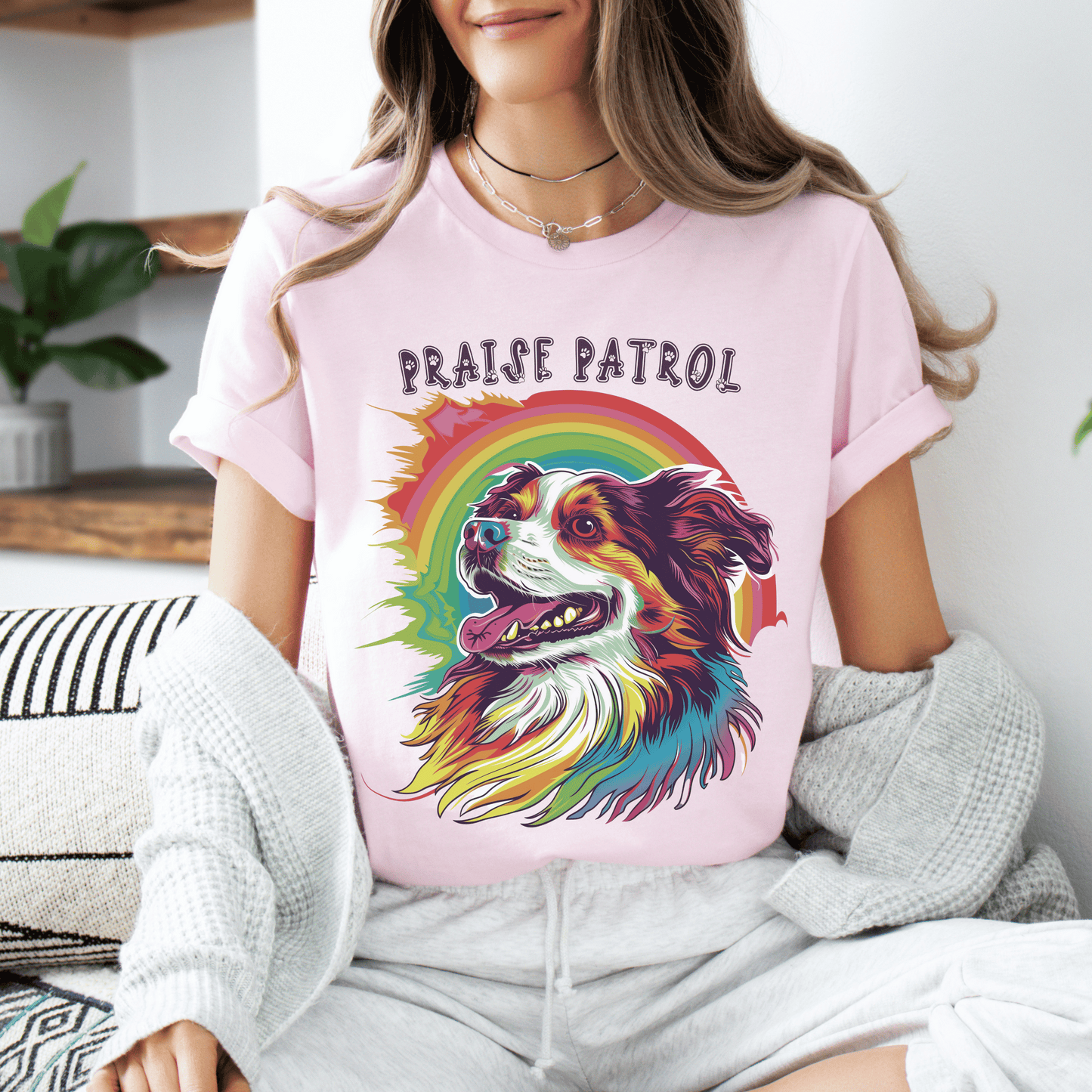 Praise Patrol T-shirt - Unisex Jersey Short Sleeve Tee, Christian Merch, Christian Streetwear, Faith Based Shirt, Christian Apparel, Christian Shirts